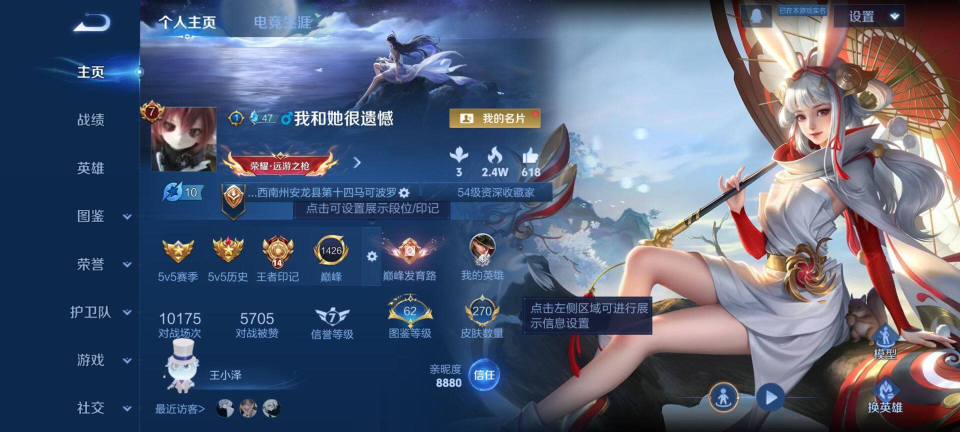 WZQM493680王者荣耀账号详情图3