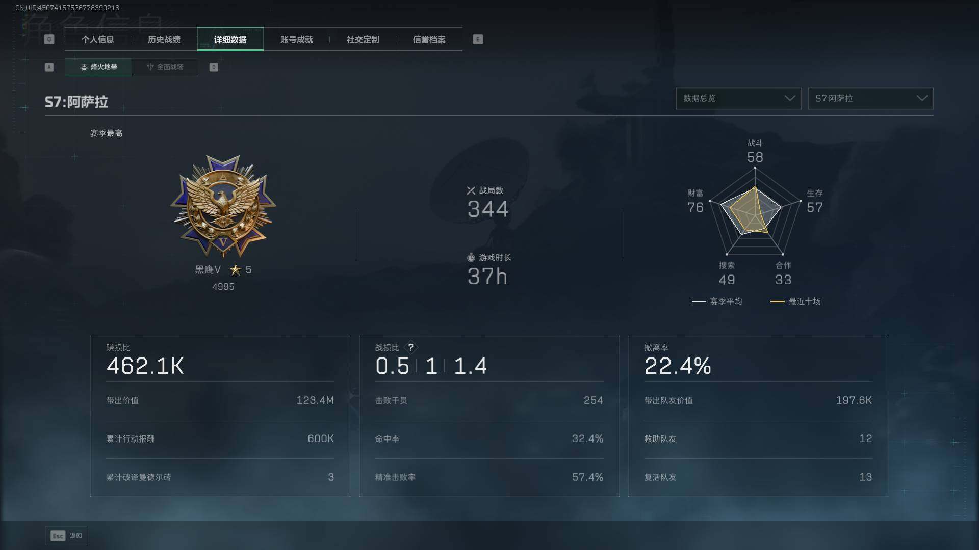 SJZEY425256三角洲行动账号详情图10