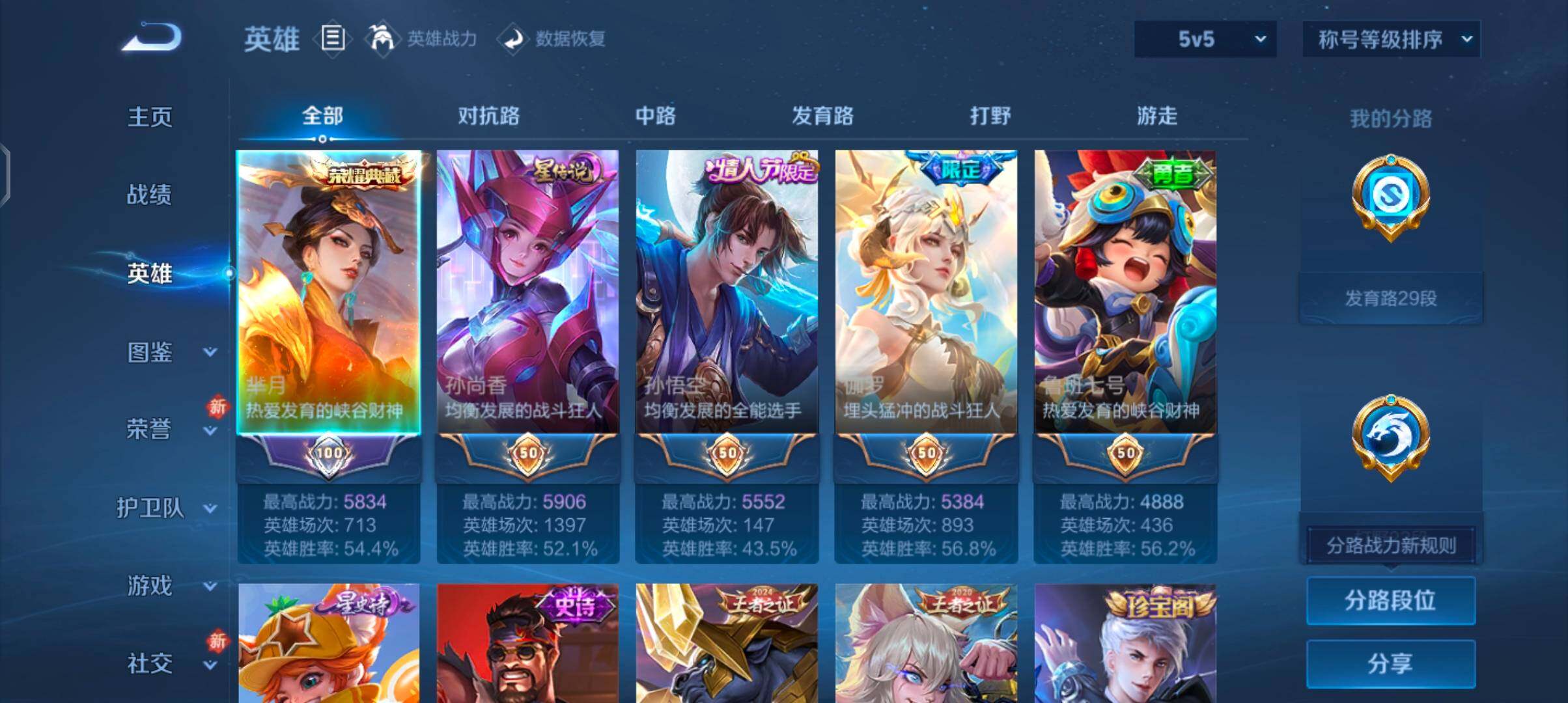 WZCMW4110046王者荣耀账号详情图3