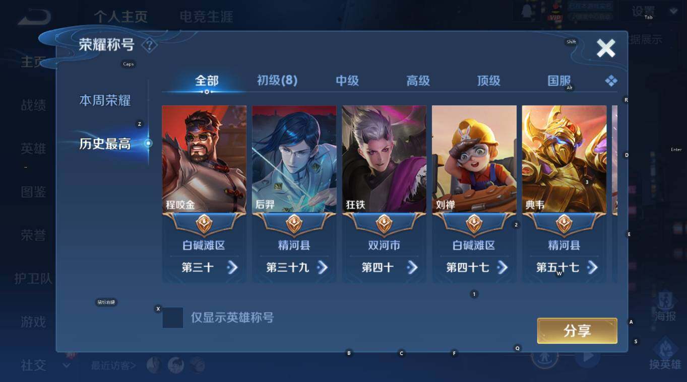 WZCMW4119049王者荣耀账号详情图8