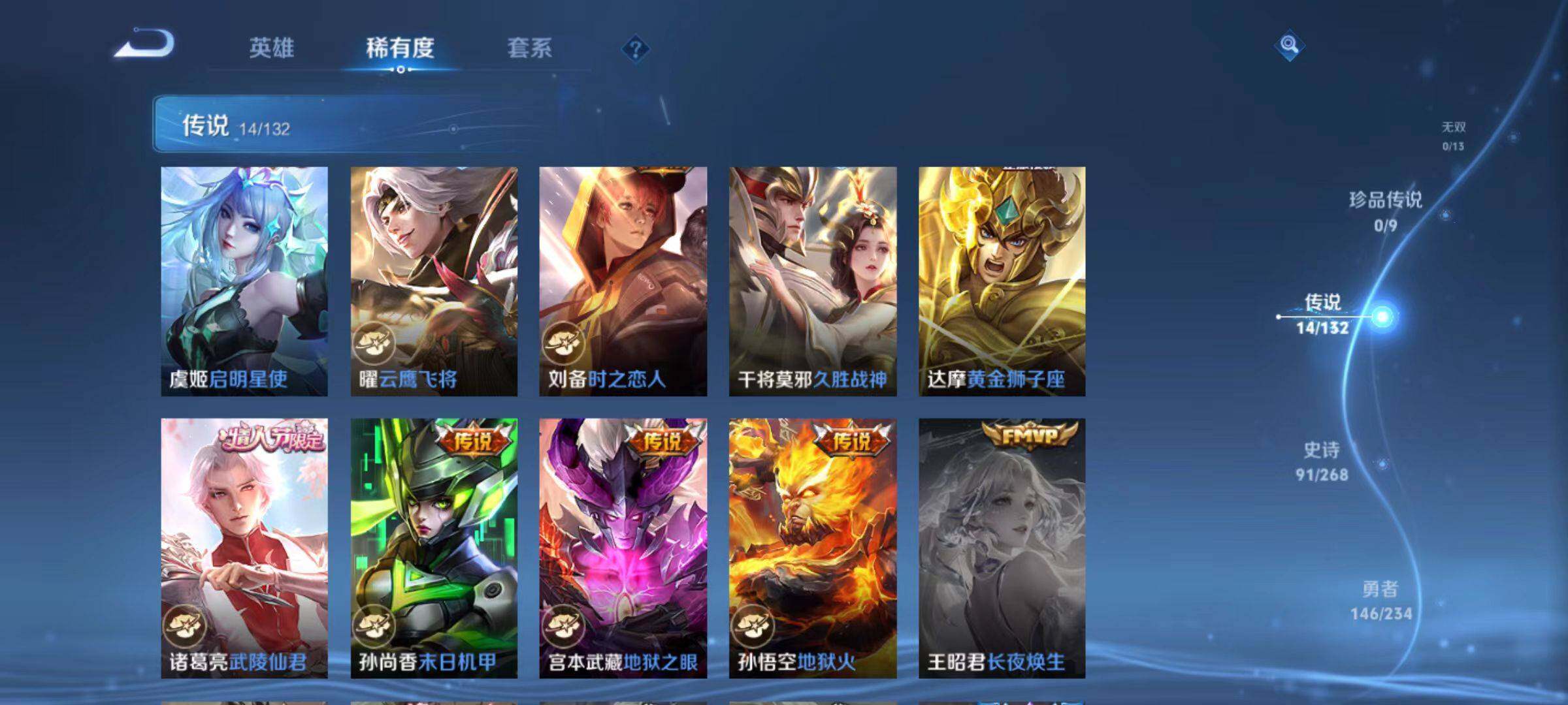 WZLX494969王者荣耀账号详情图4