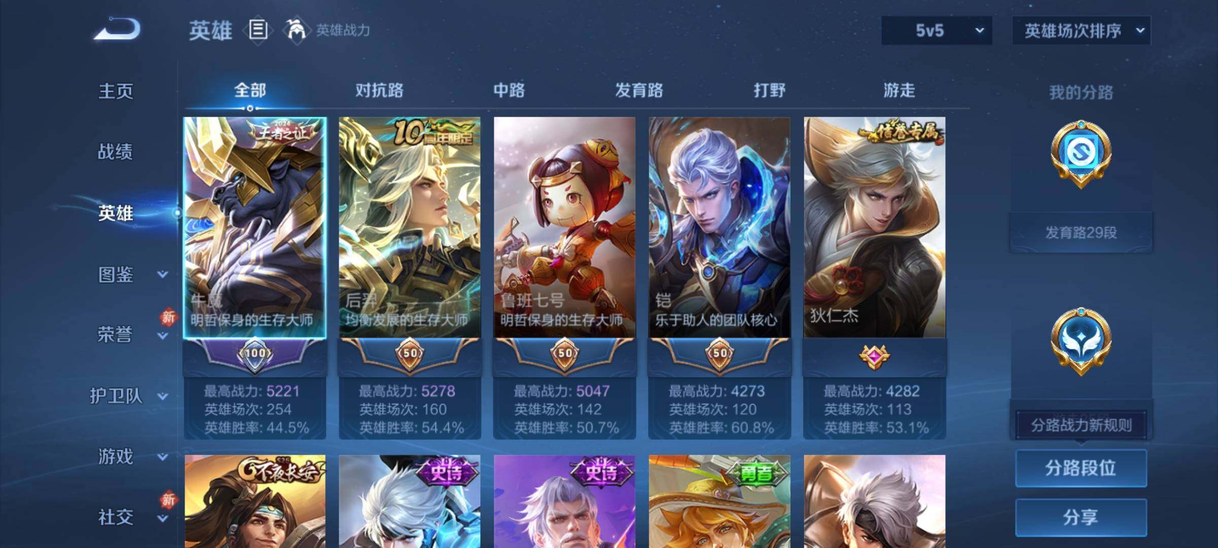 WZKG4111025王者荣耀账号详情图8