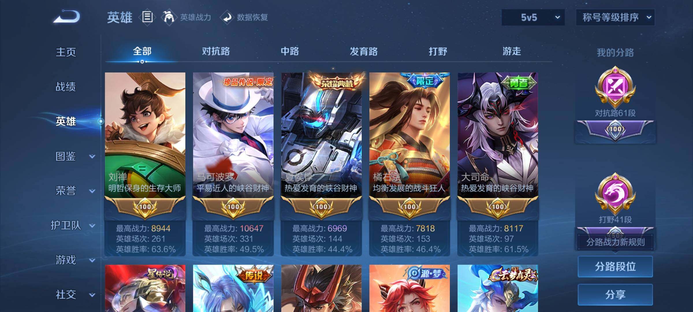 WZCMY4102500王者荣耀账号详情图4 WZCMY4102500王者荣耀账号详情图4