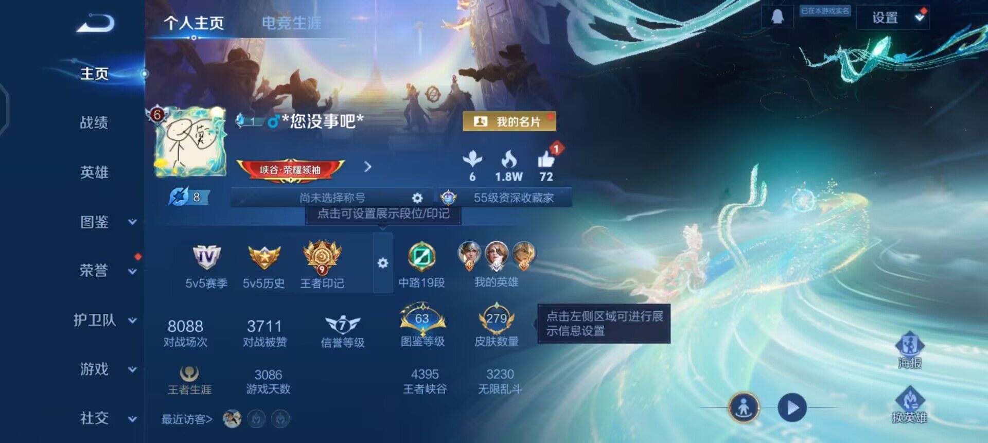 WZQM497886王者荣耀账号详情图3