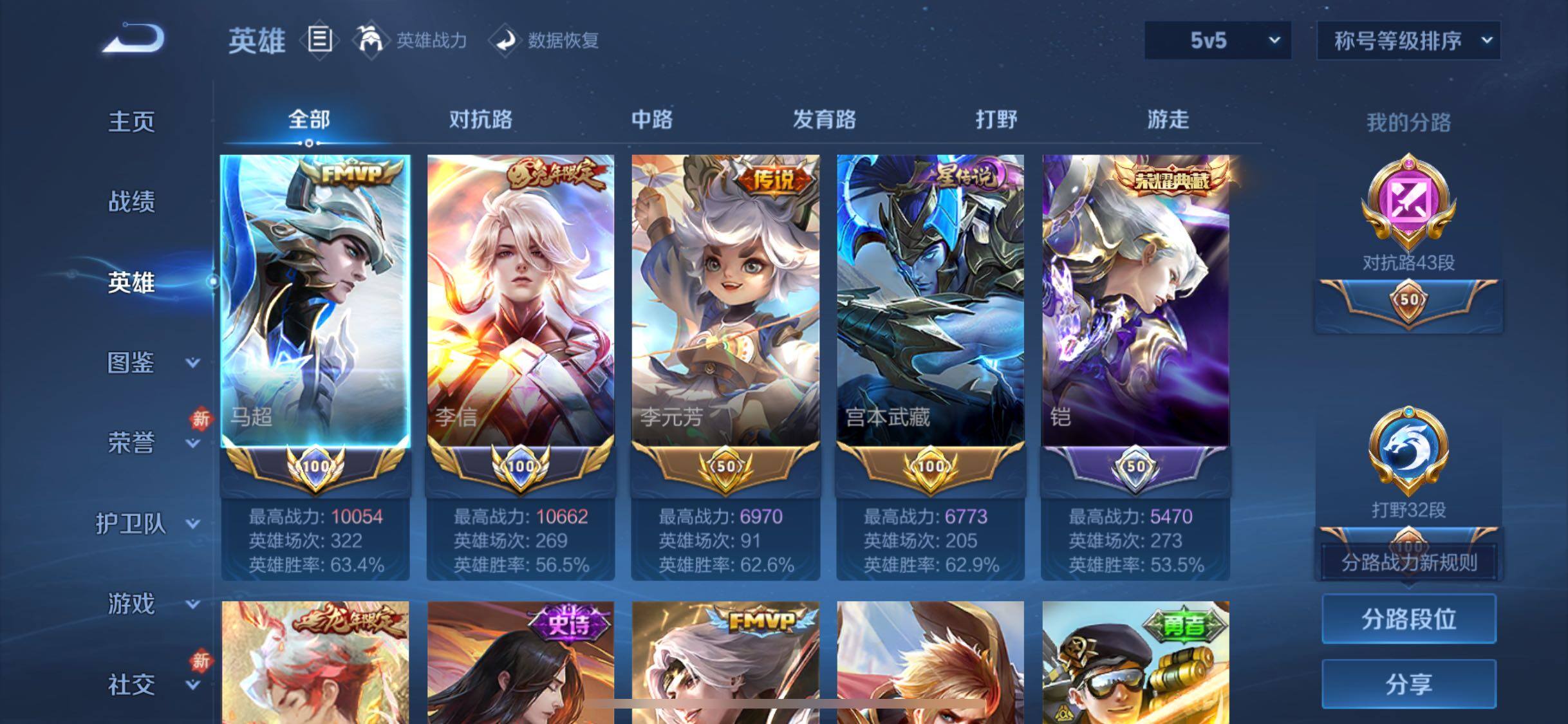 WZCMW4103430王者荣耀账号详情图3