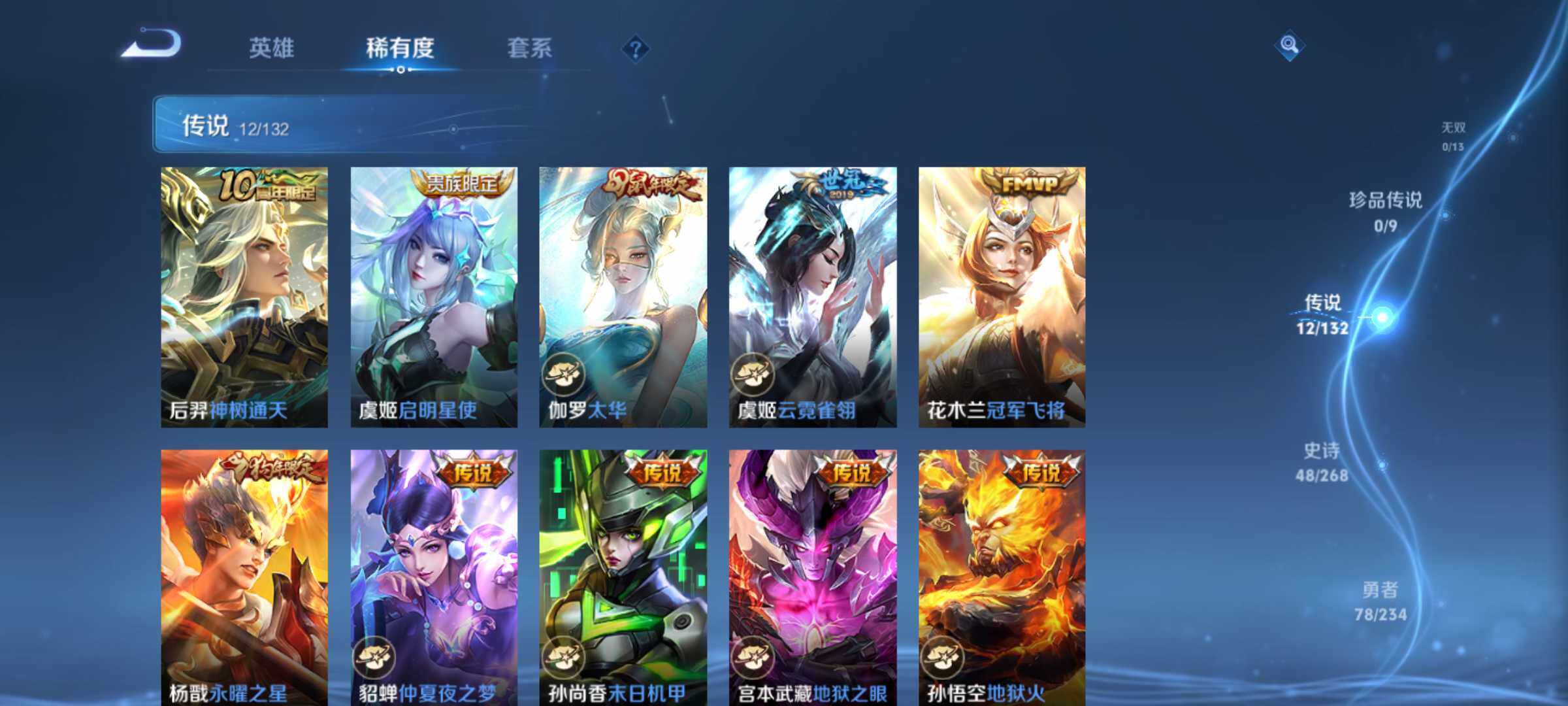 WZJM4102488王者荣耀账号详情图9