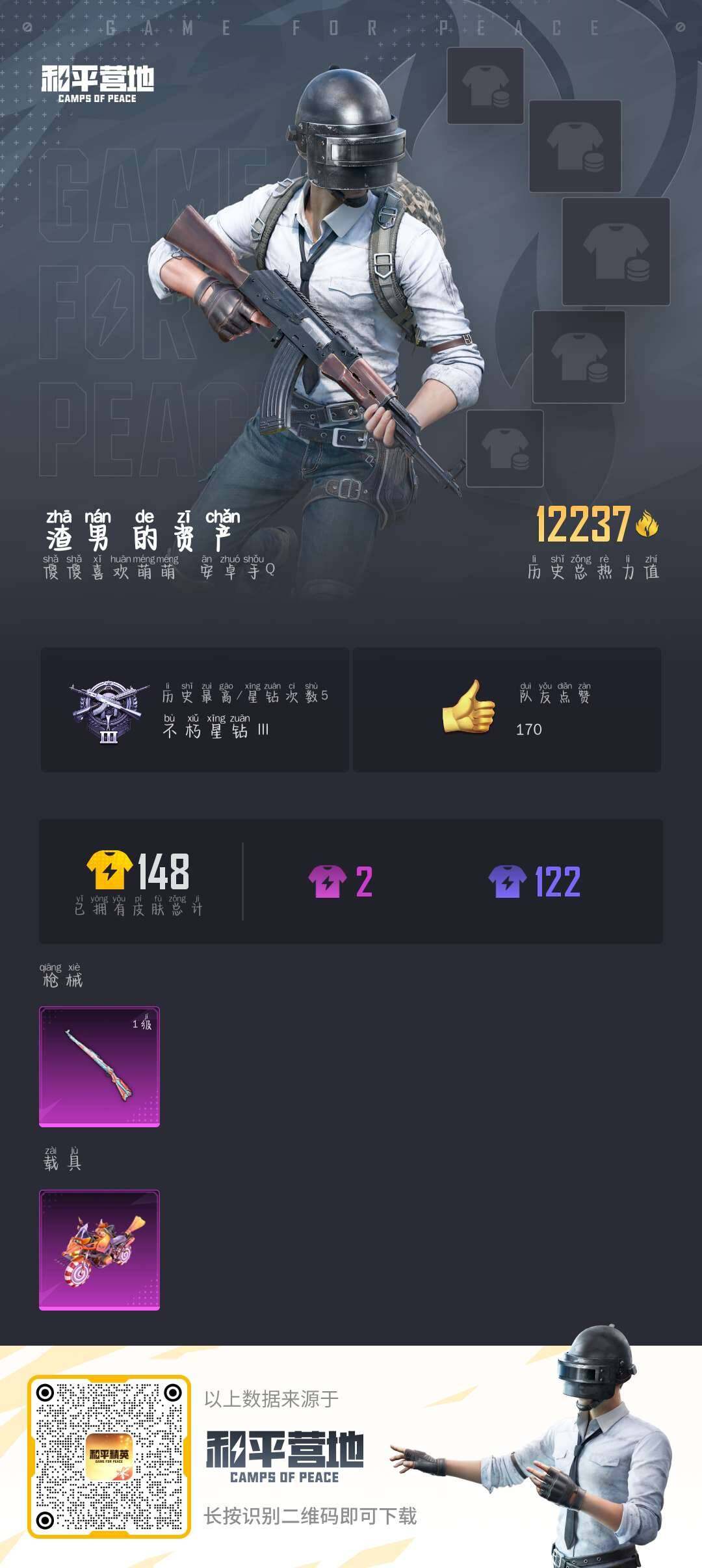 HPLE451646和平精英账号详情图5