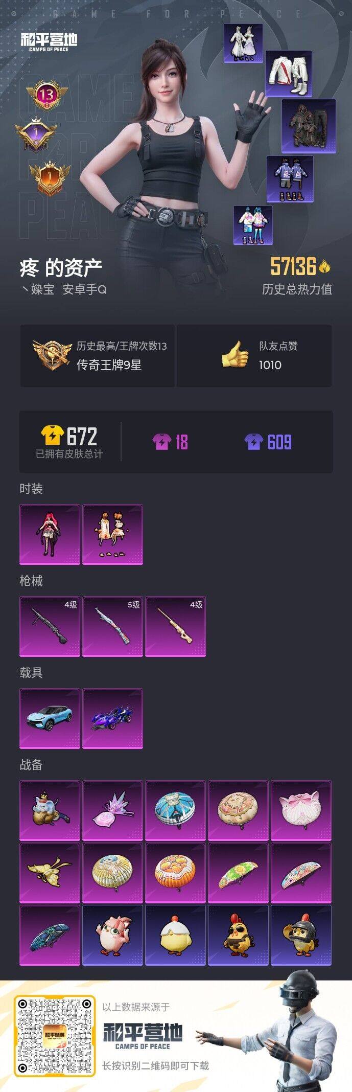 HPLX463331和平精英账号详情图5