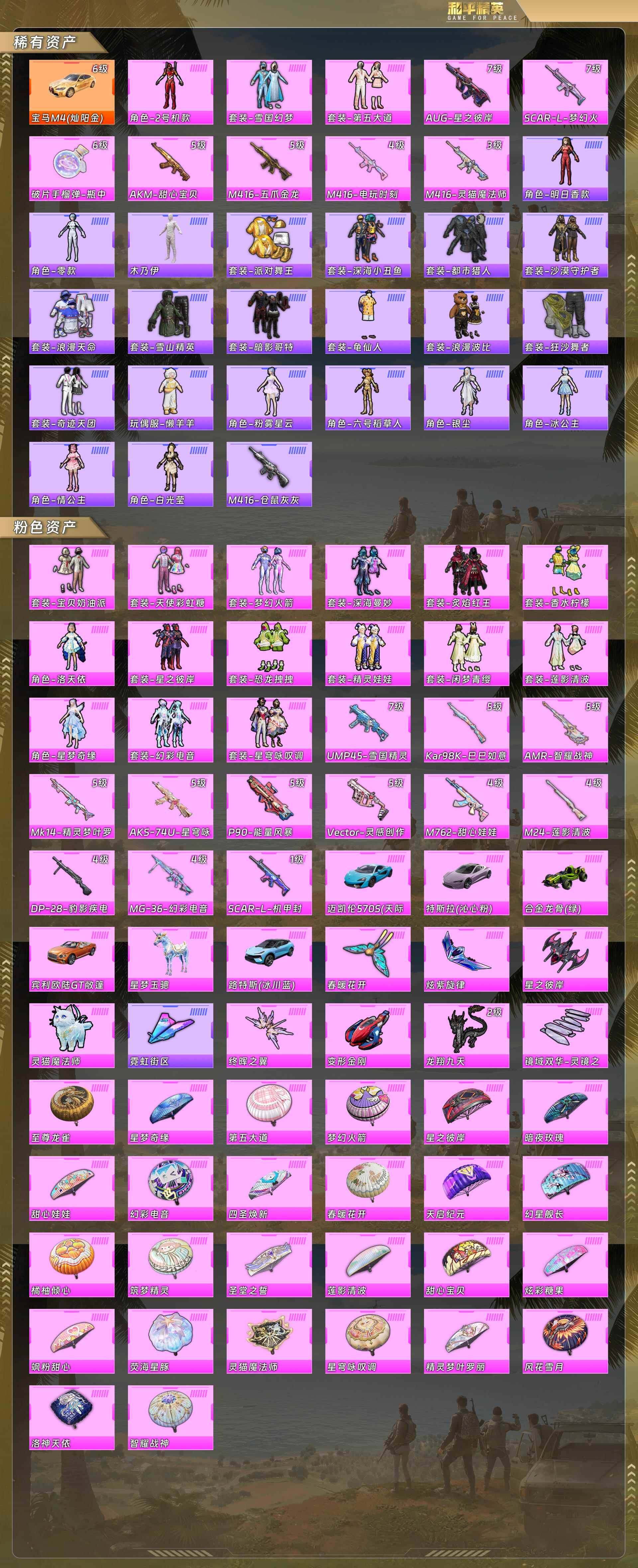 HPQM4115305和平精英账号详情图6