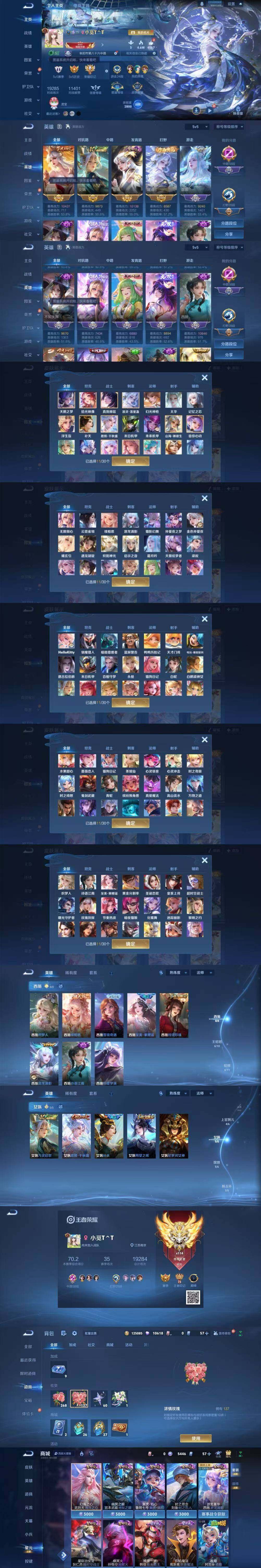 WZQM496815王者荣耀账号详情图9