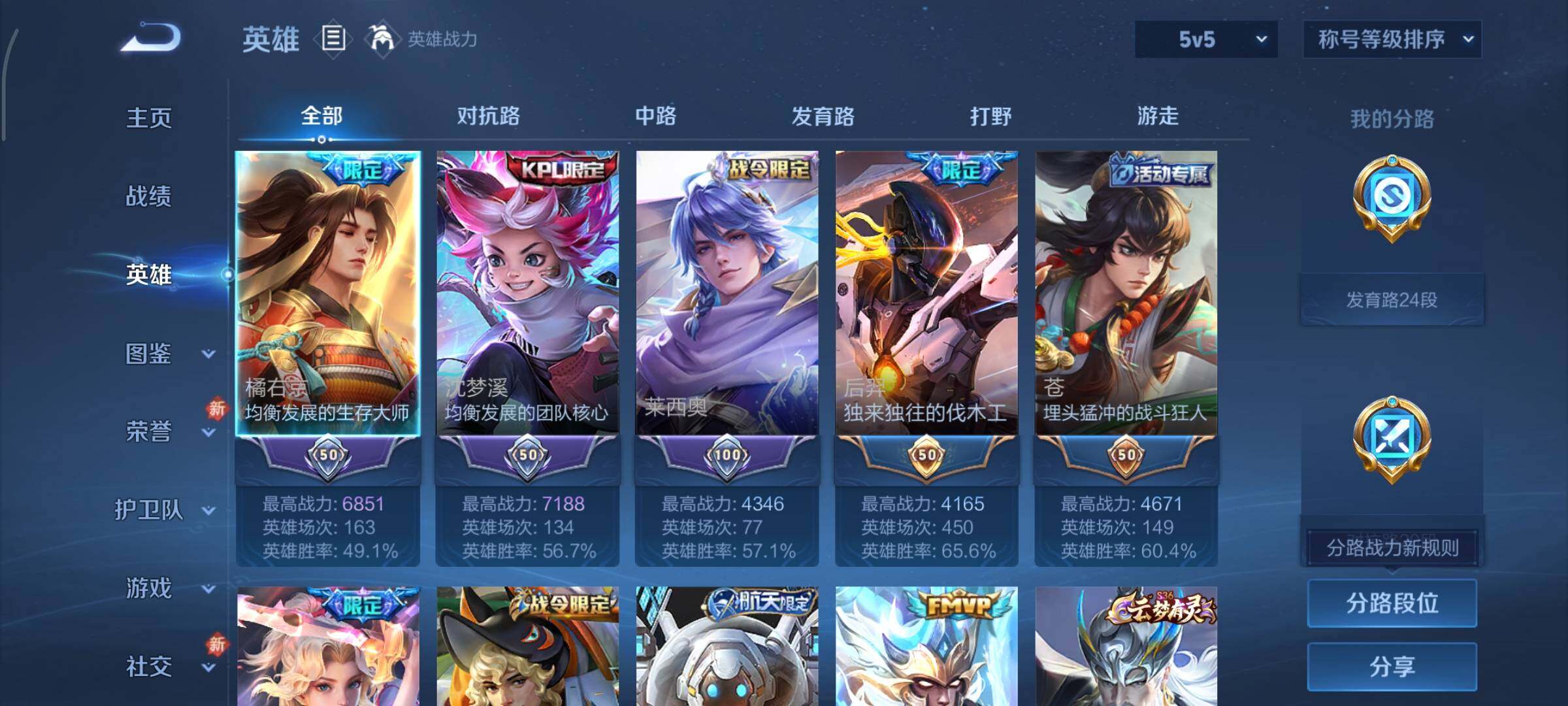 WZCMY498029王者荣耀账号详情图3