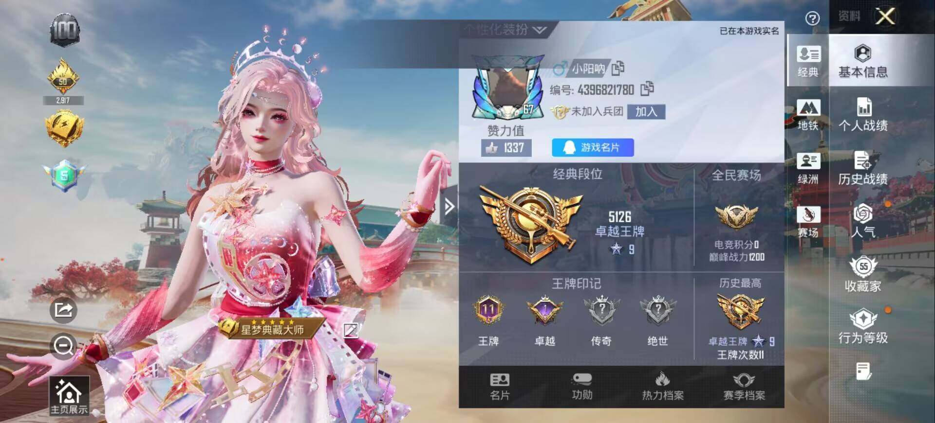 HPQM478620和平精英账号详情图3