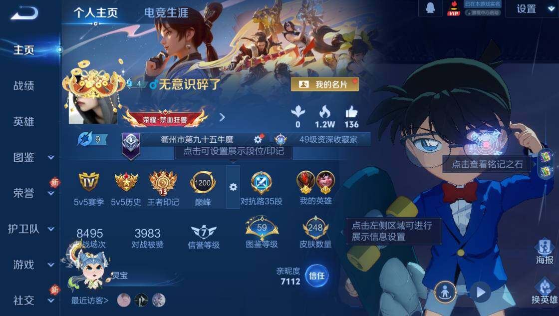 WZCMW4119074王者荣耀账号详情图11