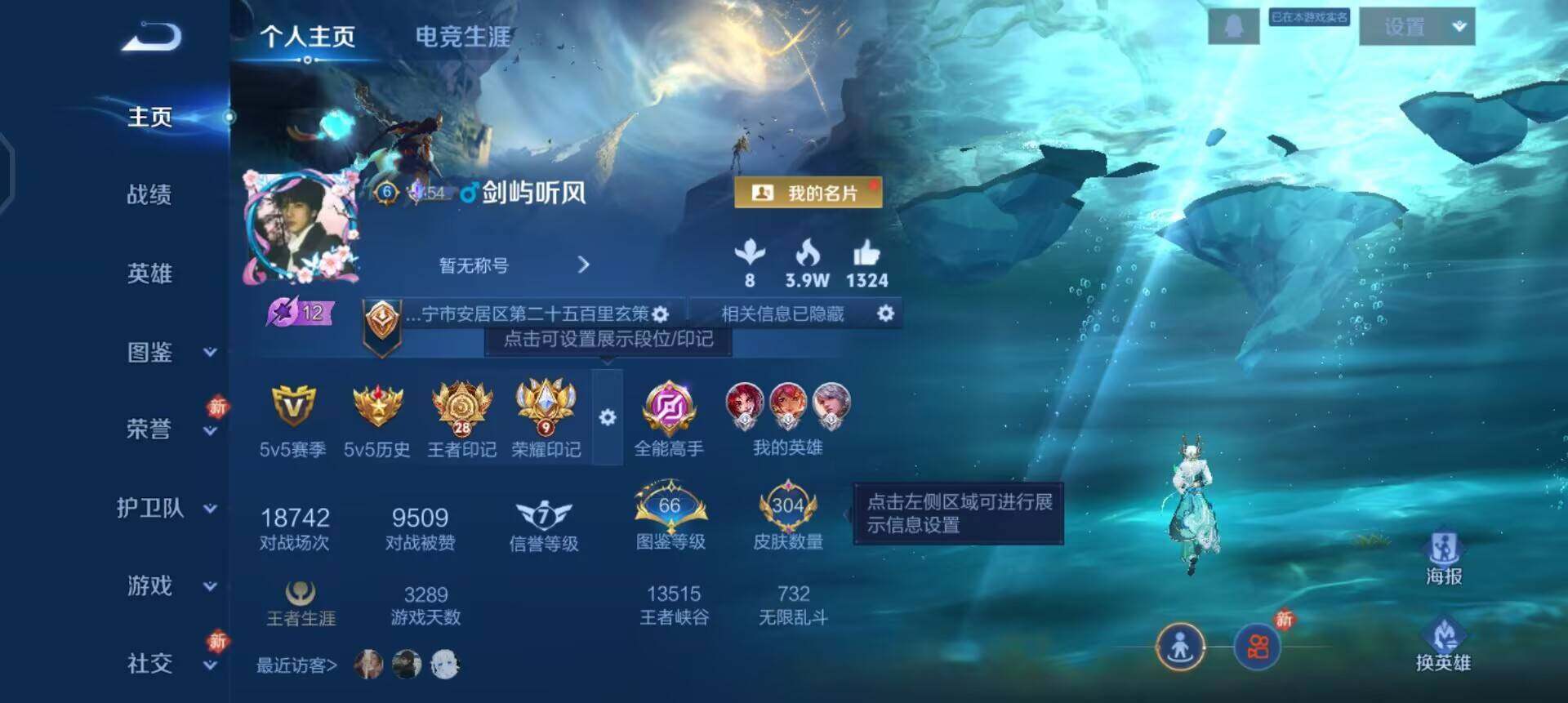 WZQM497884王者荣耀账号详情图3 WZQM497884王者荣耀账号详情图3