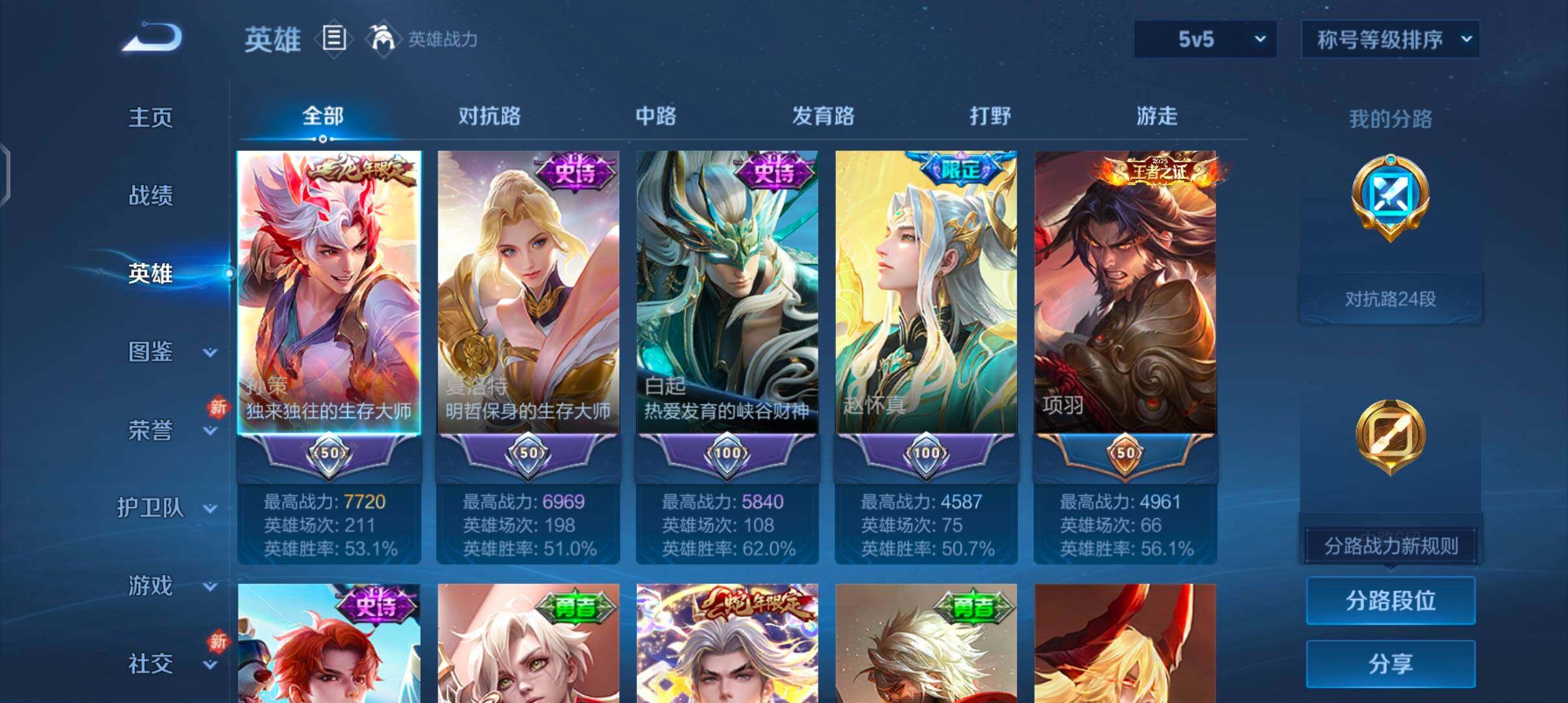 WZCMW4110145王者荣耀账号详情图3