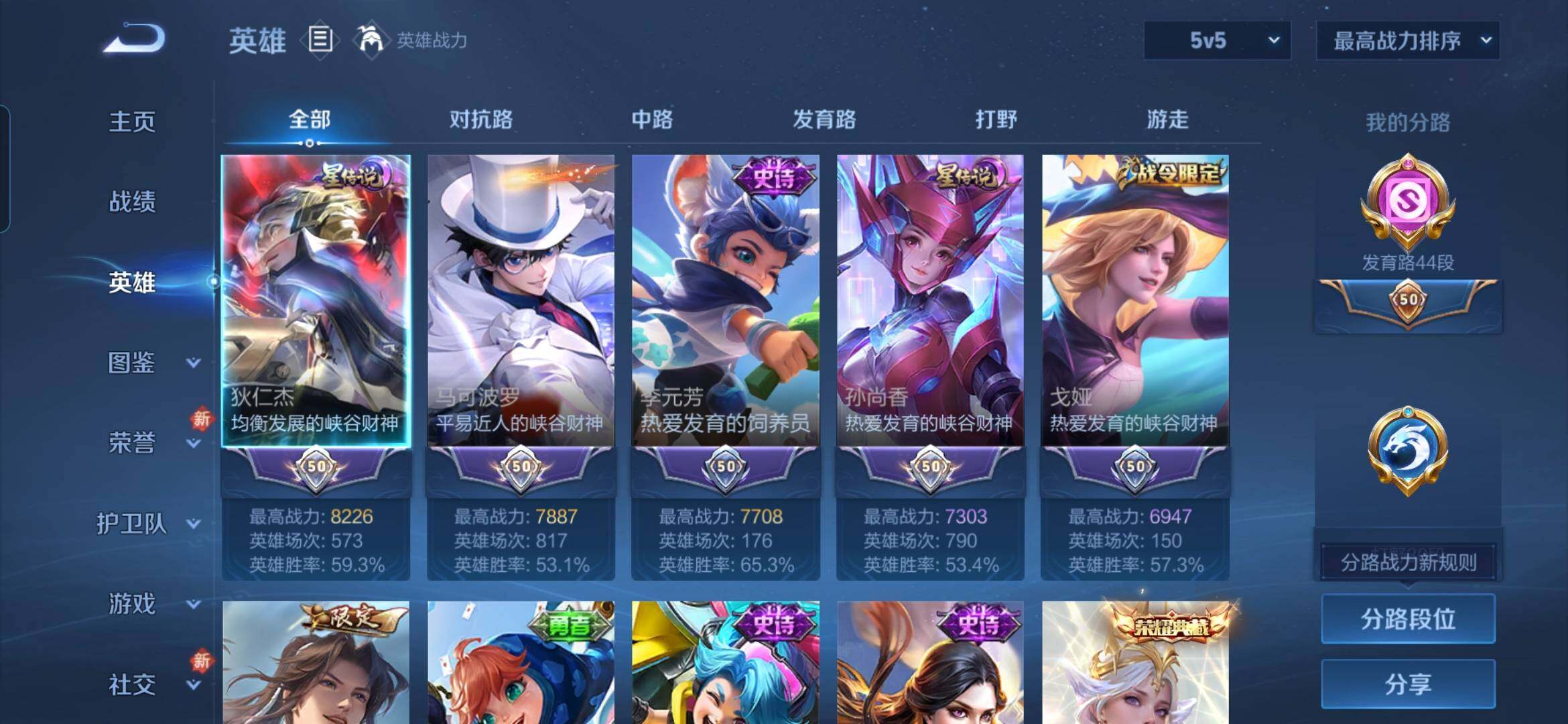 WZDN498673王者荣耀账号详情图5