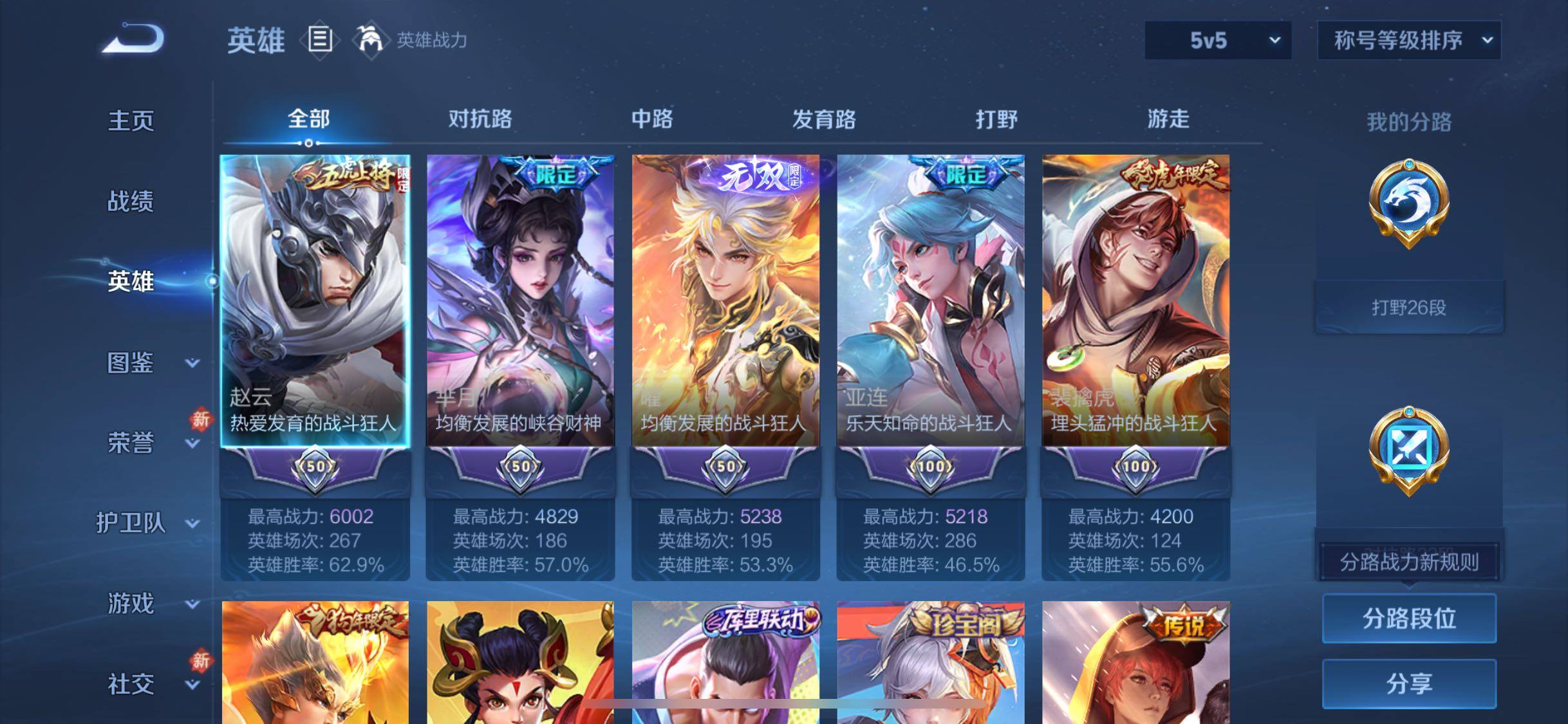 WZCMW4103423王者荣耀账号详情图4