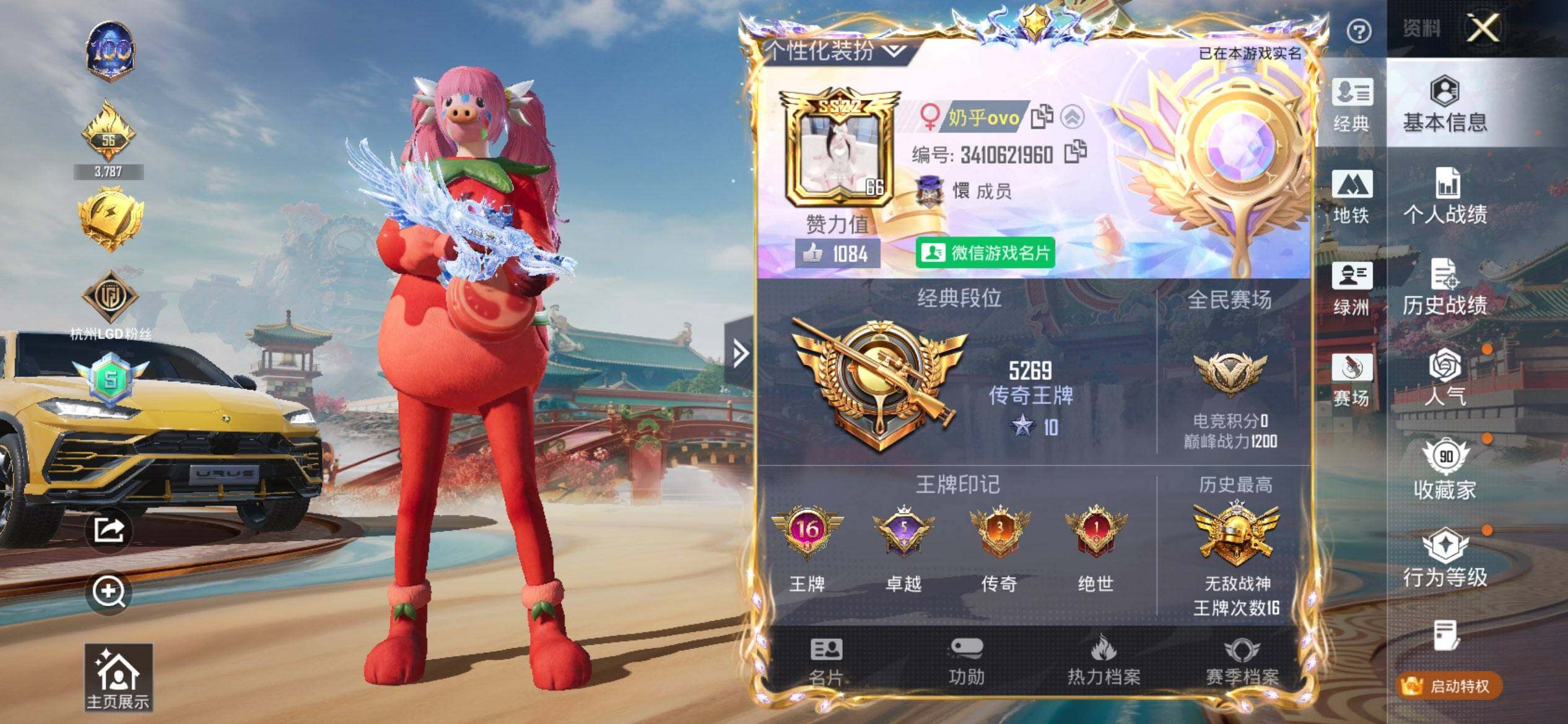 HPQM450746和平精英账号详情图3