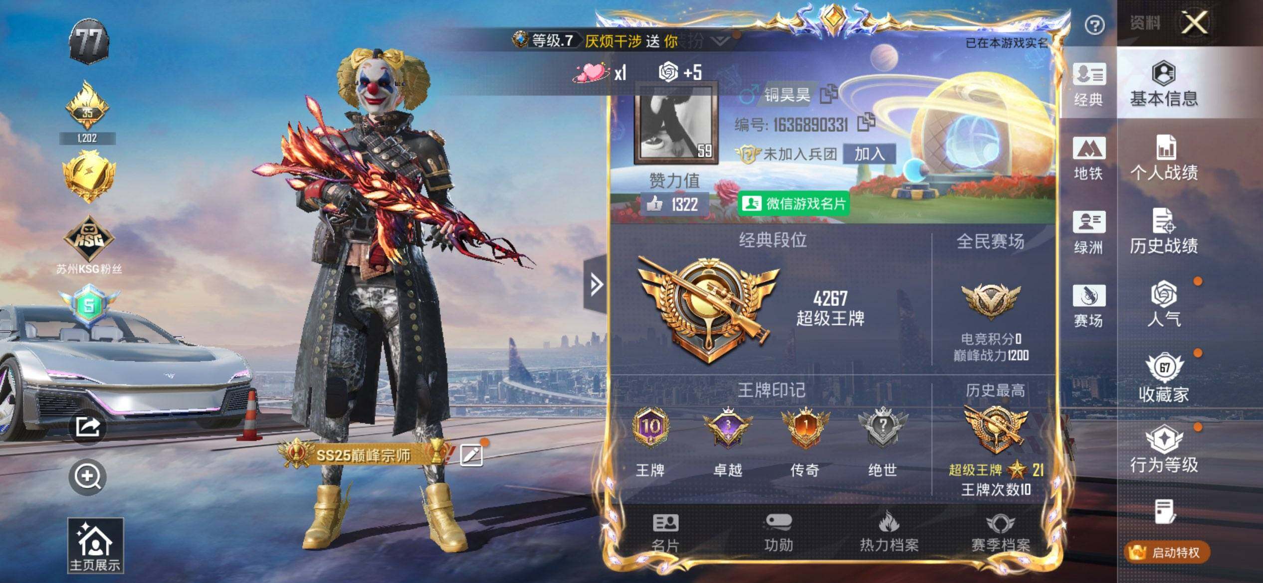 HPCMW469888和平精英账号详情图2