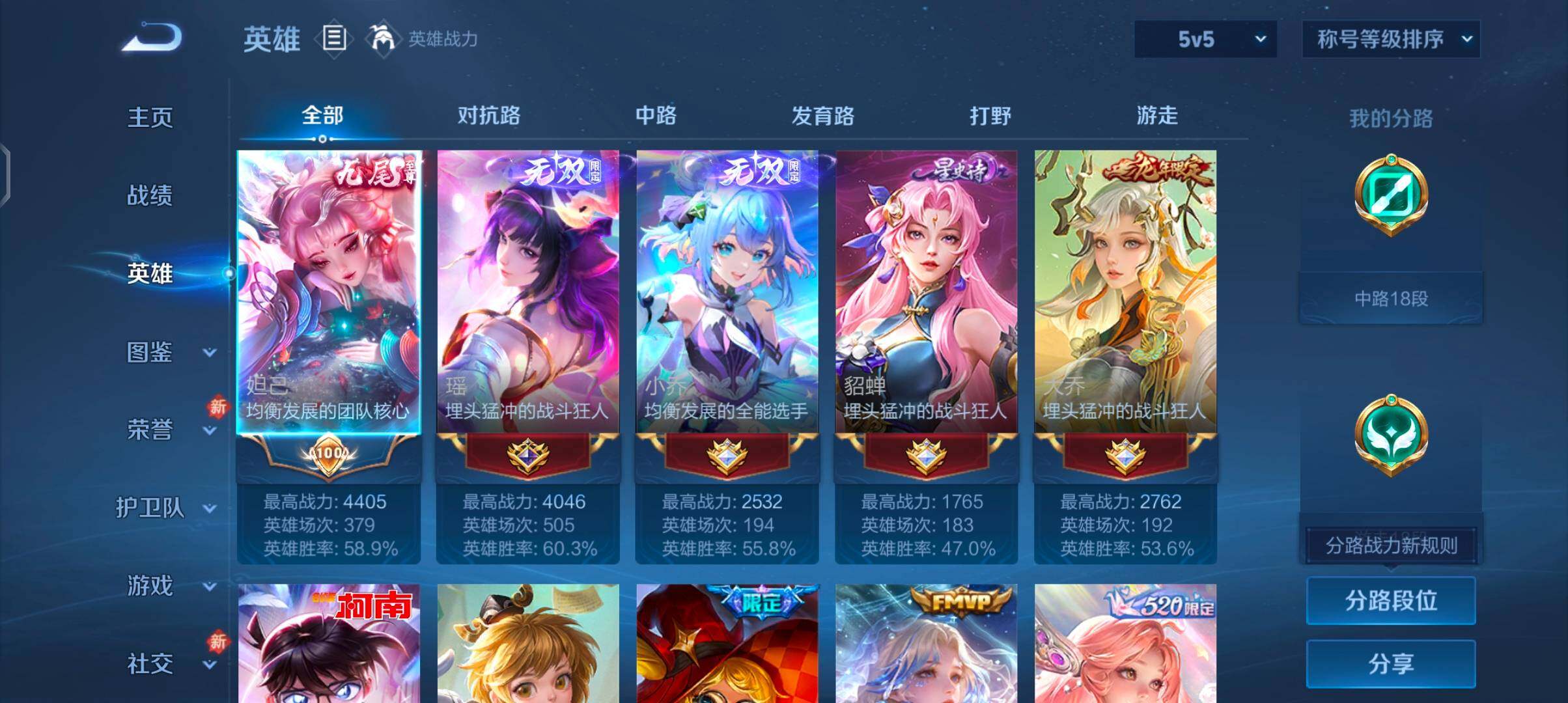 WZCMW4103479王者荣耀账号详情图3 WZCMW4103479王者荣耀账号详情图3