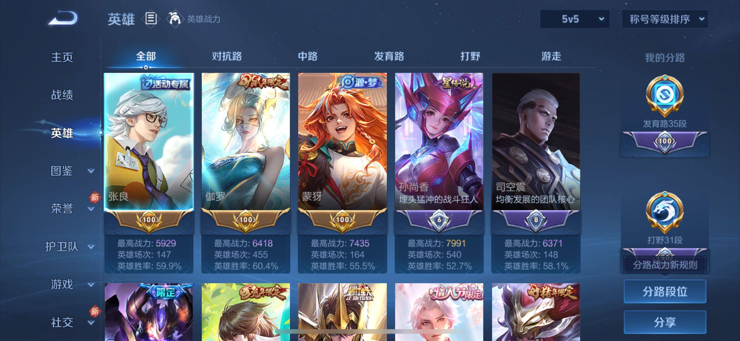 WZCMW4103485王者荣耀账号详情图3