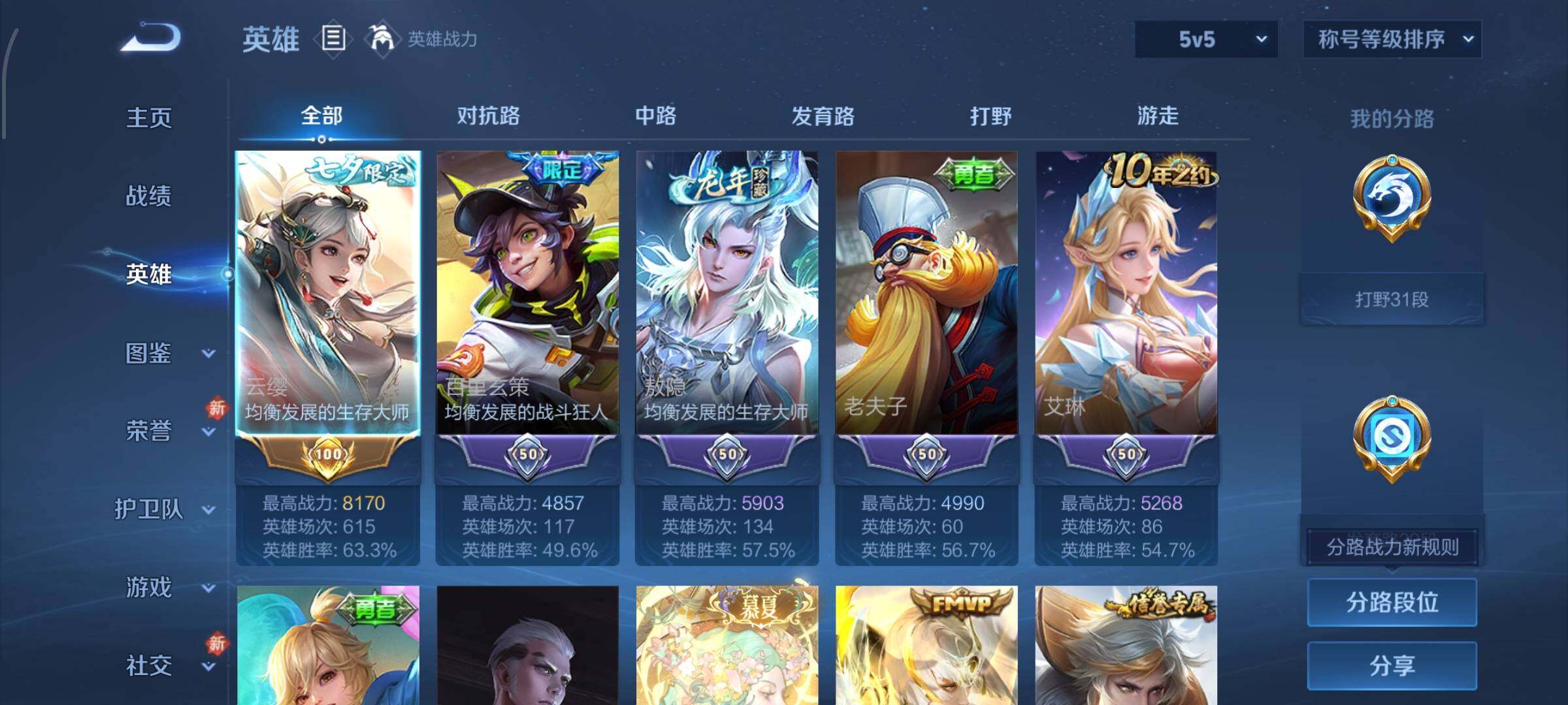 WZCMW4103482王者荣耀账号详情图3