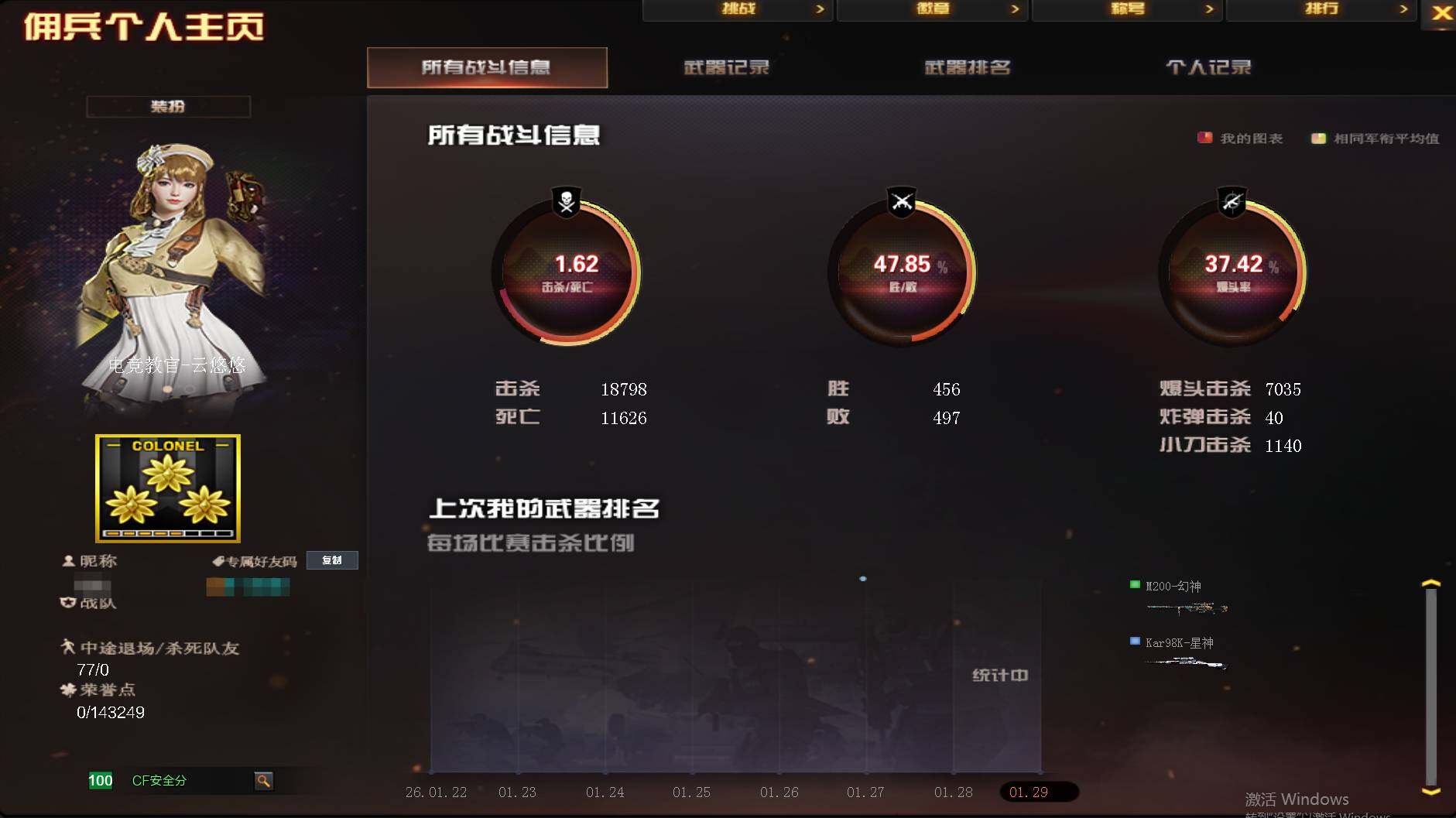 CFQM422481穿越火线账号详情图8