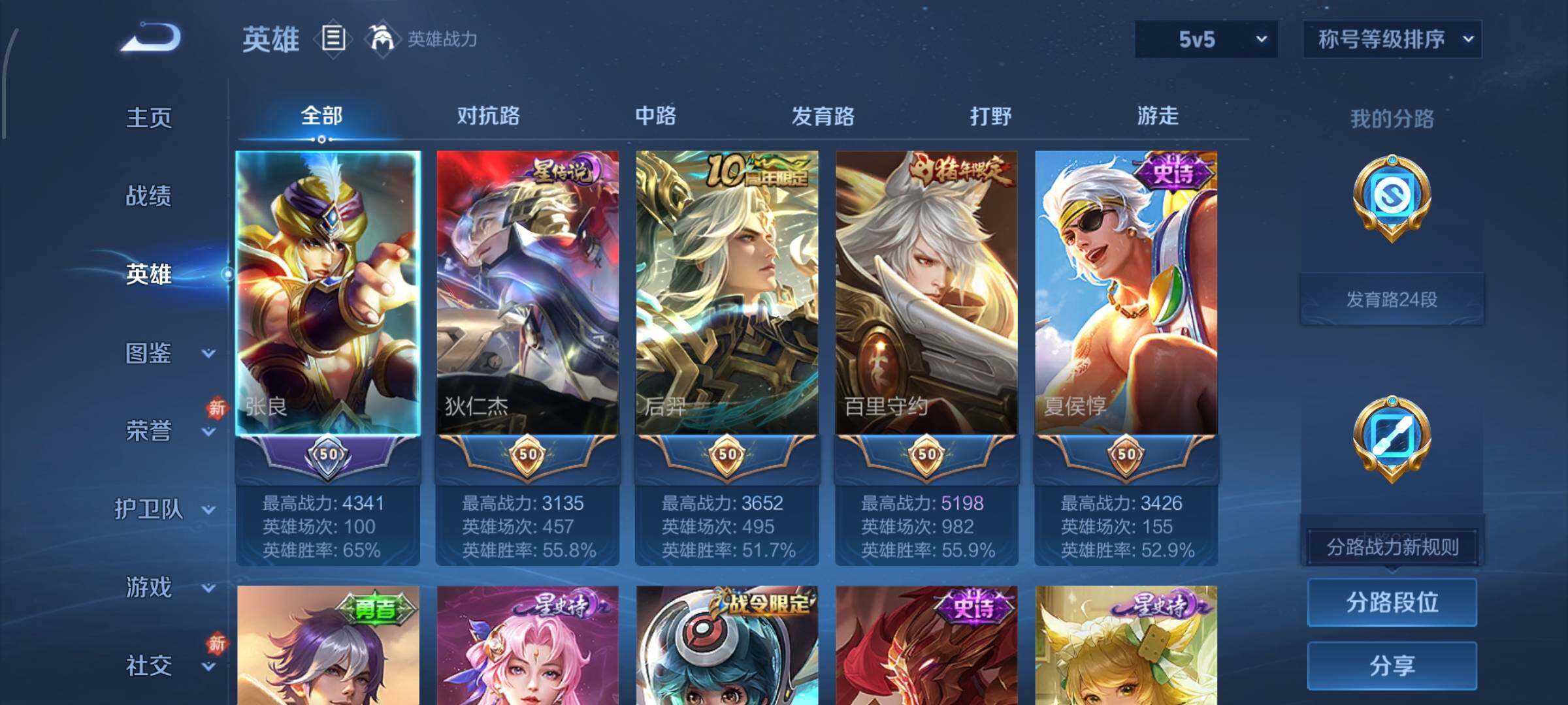 WZCMW4103496王者荣耀账号详情图3 WZCMW4103496王者荣耀账号详情图3