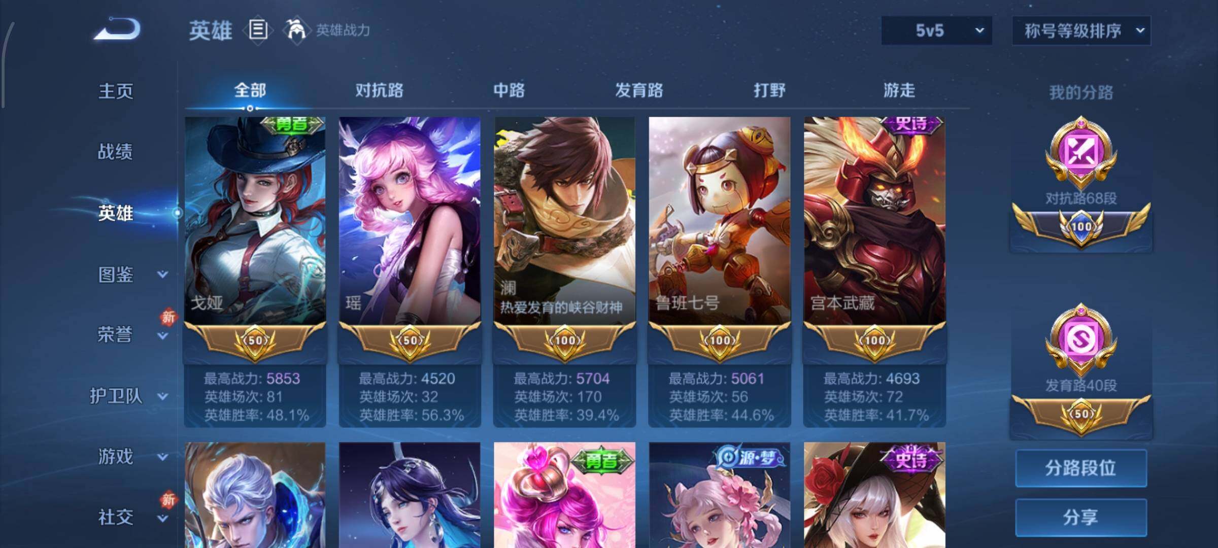 WZCMW4103500王者荣耀账号详情图9