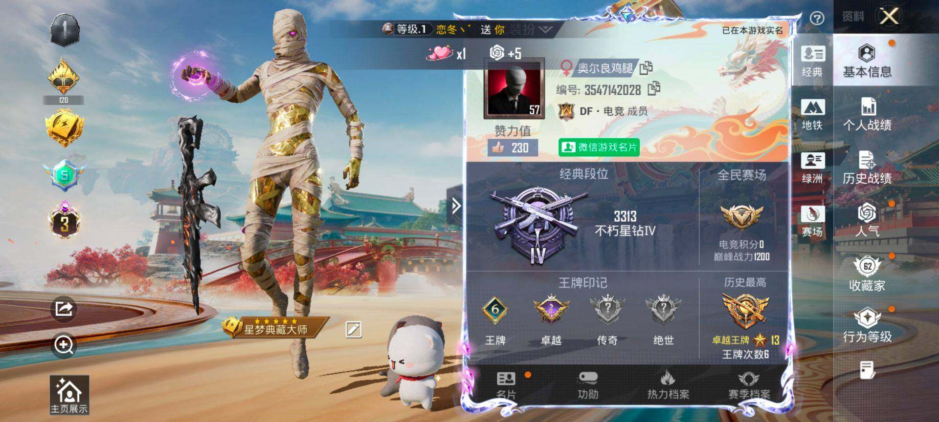 HPCMW451096和平精英账号详情图2