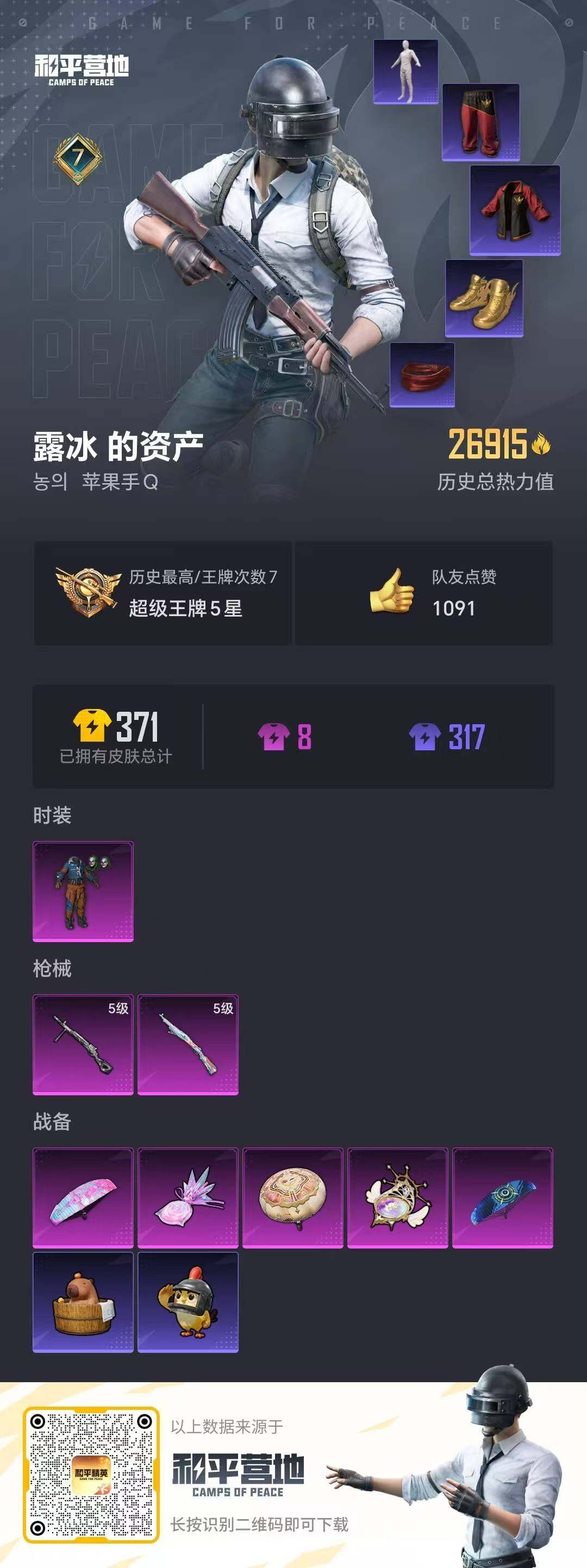 HPQM451228和平精英账号详情图16