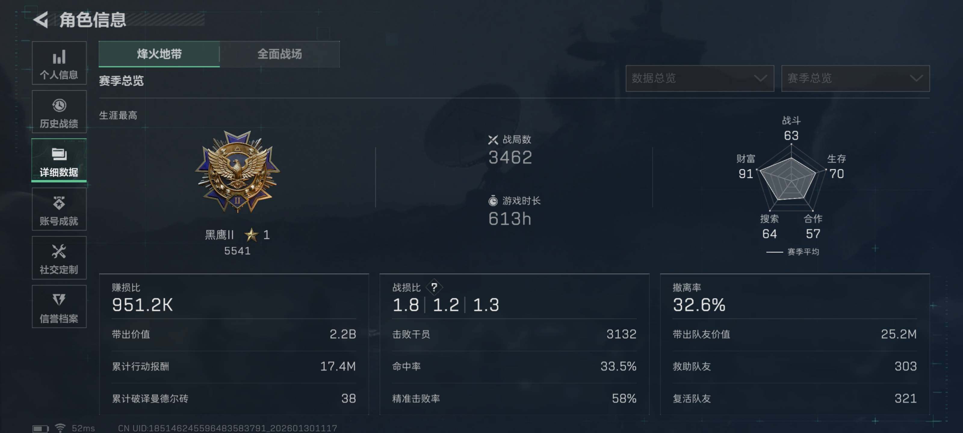 SJZQM426532三角洲行动账号详情图12