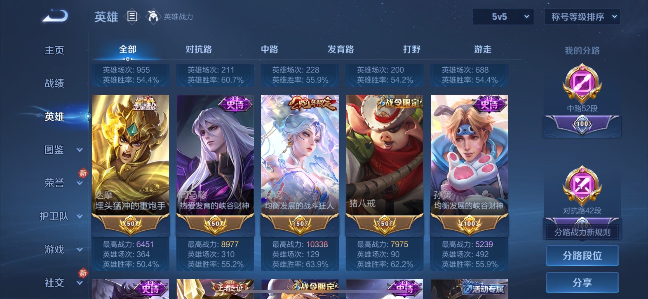 WZCMY4101582王者荣耀账号详情图4