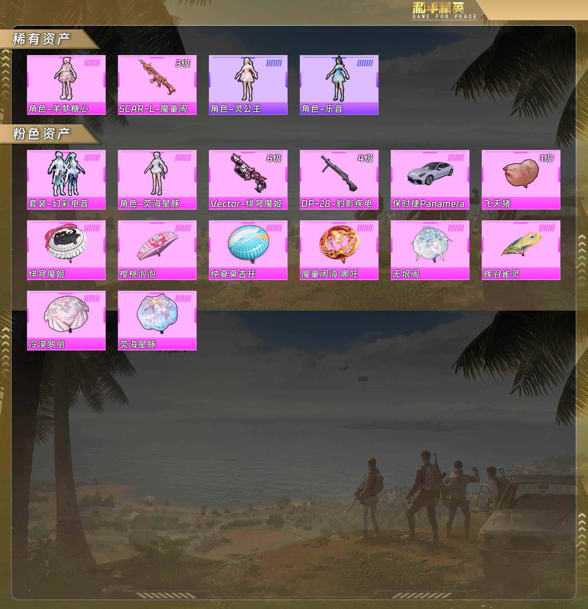 HPQM478607和平精英账号详情图5