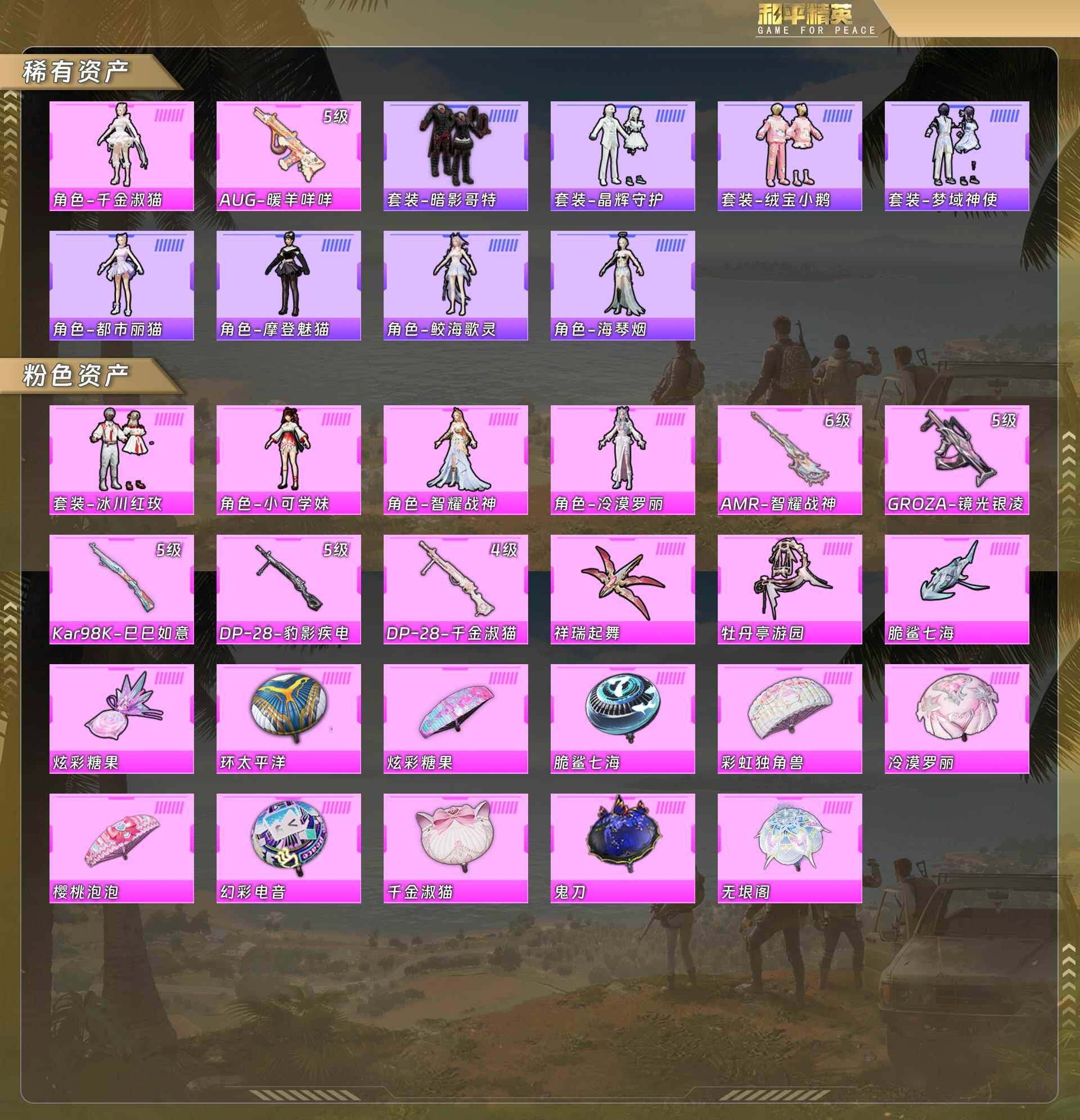 HPQM478672和平精英账号详情图5