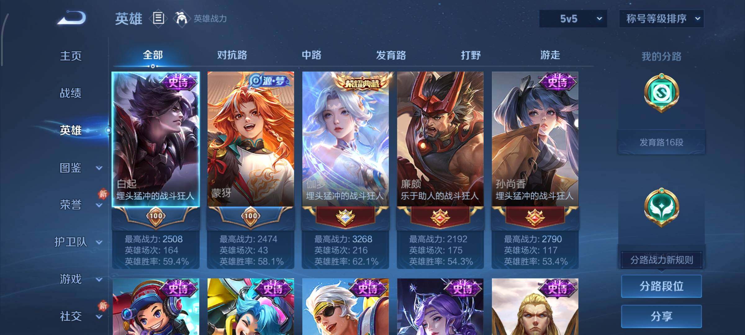 WZCMW4103225王者荣耀账号详情图3