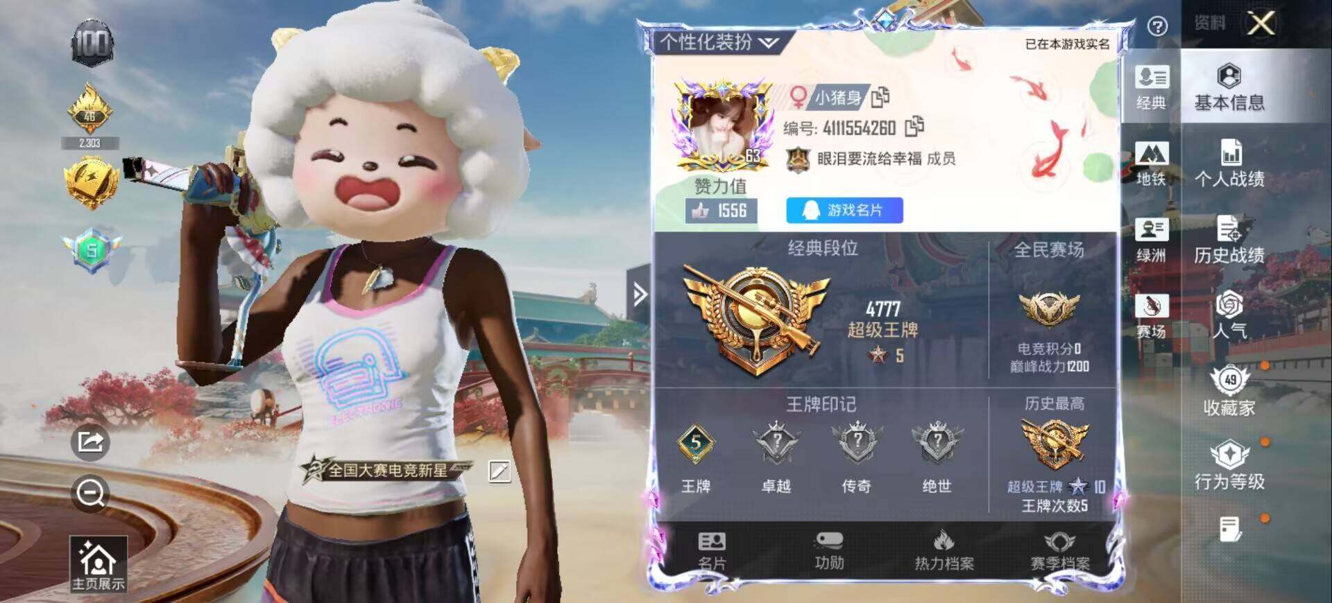 HPQM478628和平精英账号详情图3