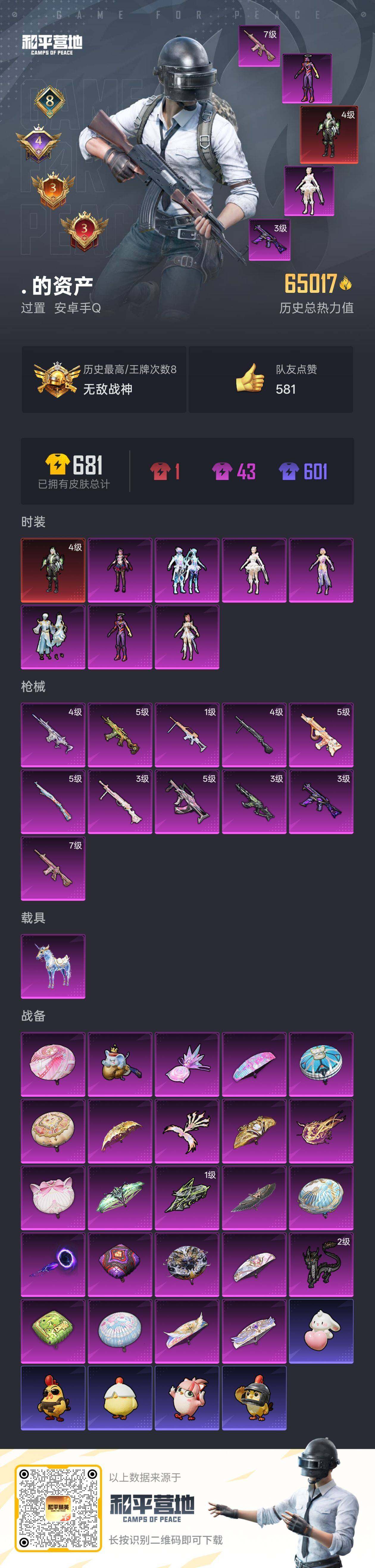 HPLE451607和平精英账号详情图2