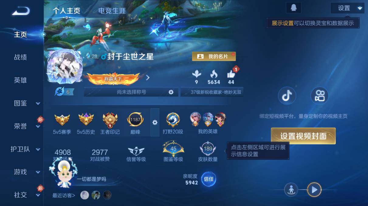 WZ034101510王者荣耀账号详情图5