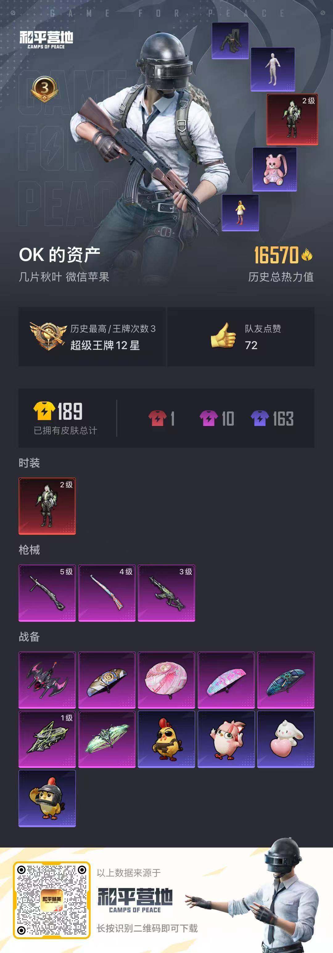 HPQM451800和平精英账号详情图4