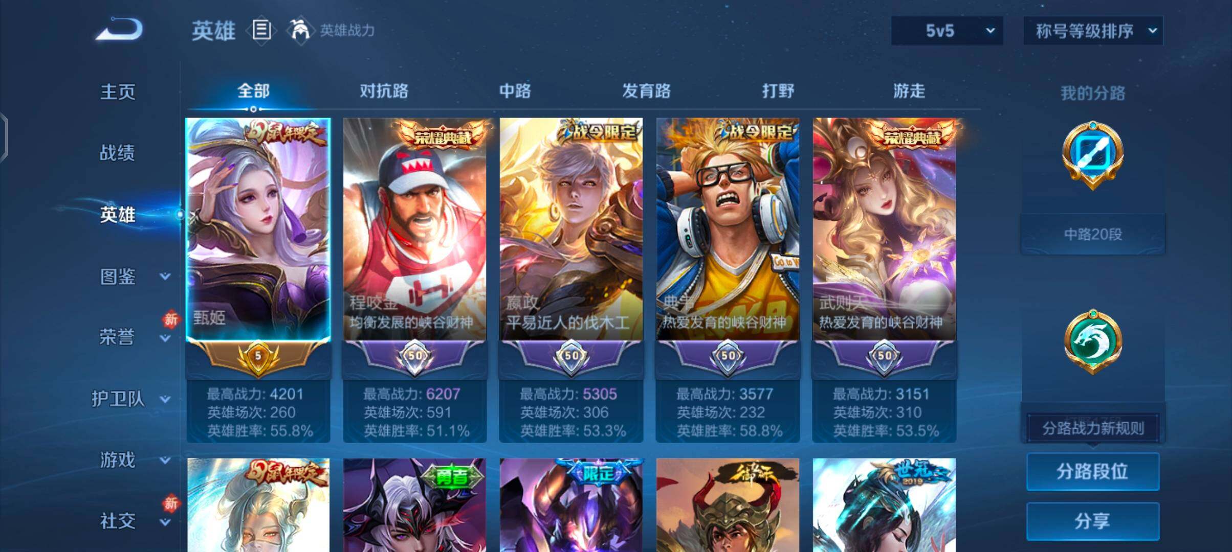 WZCMW4103550王者荣耀账号详情图3