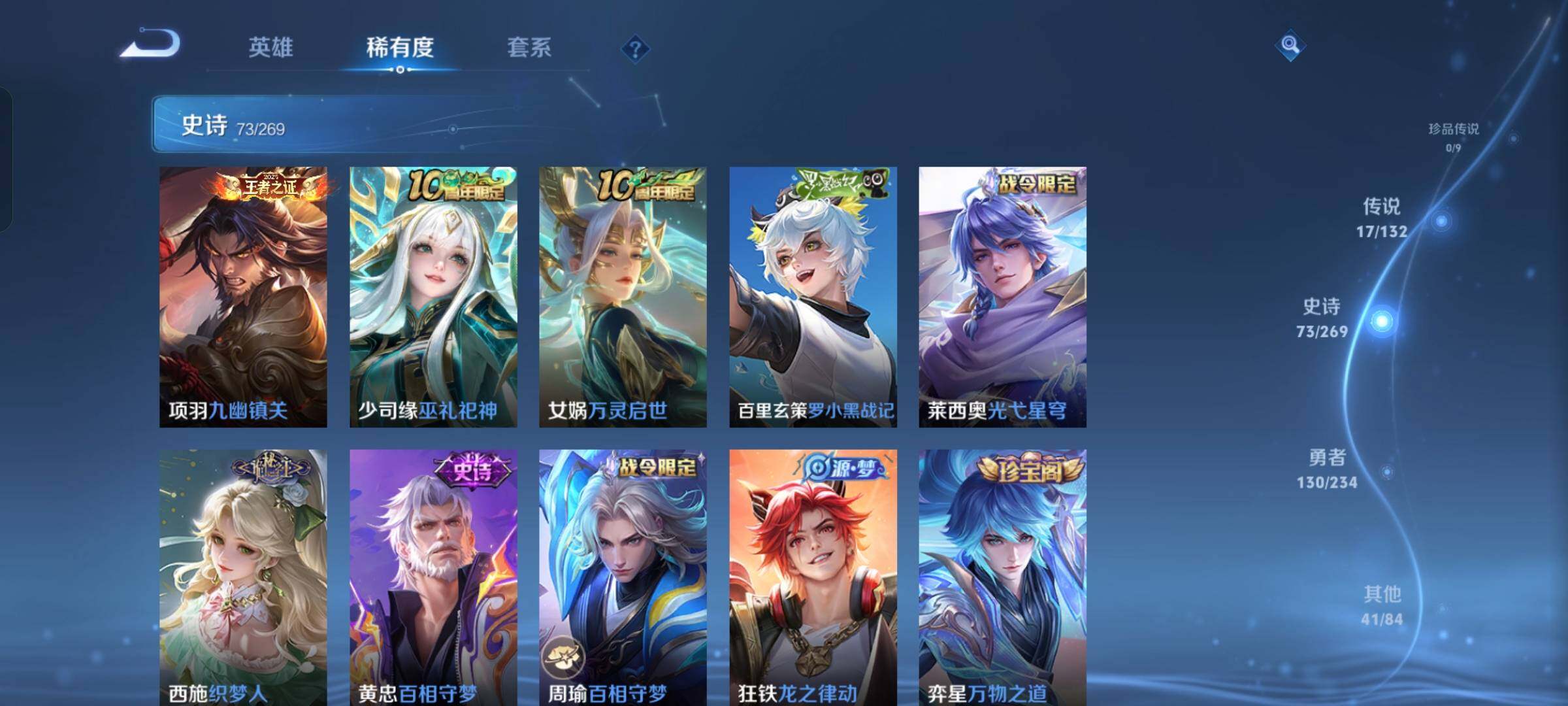 WZKG499717王者荣耀账号详情图17