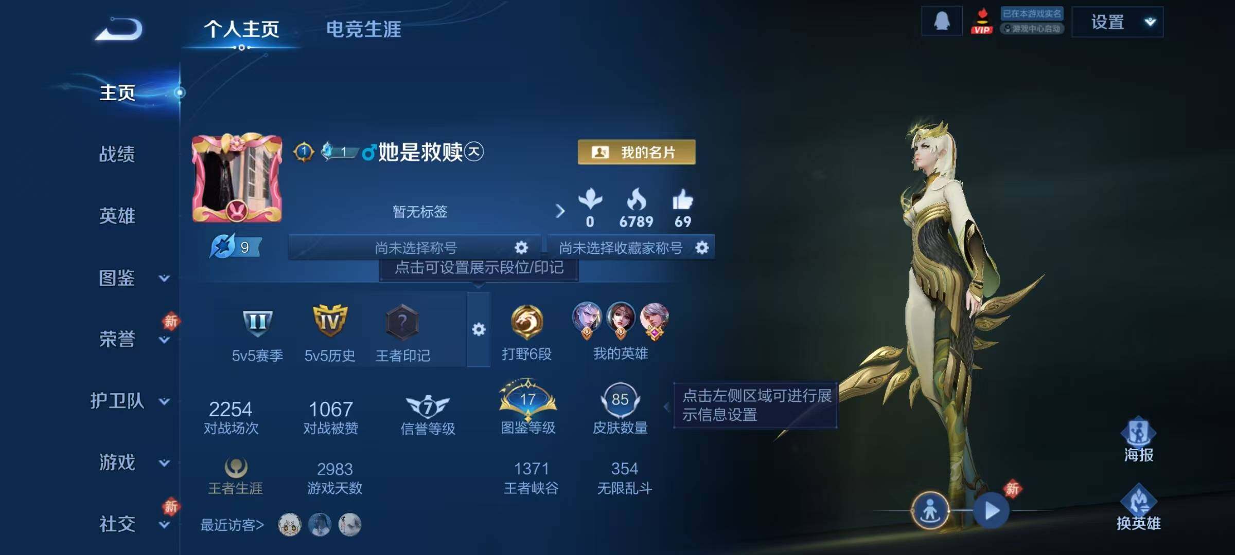 WZJZ4113288王者荣耀账号详情图4