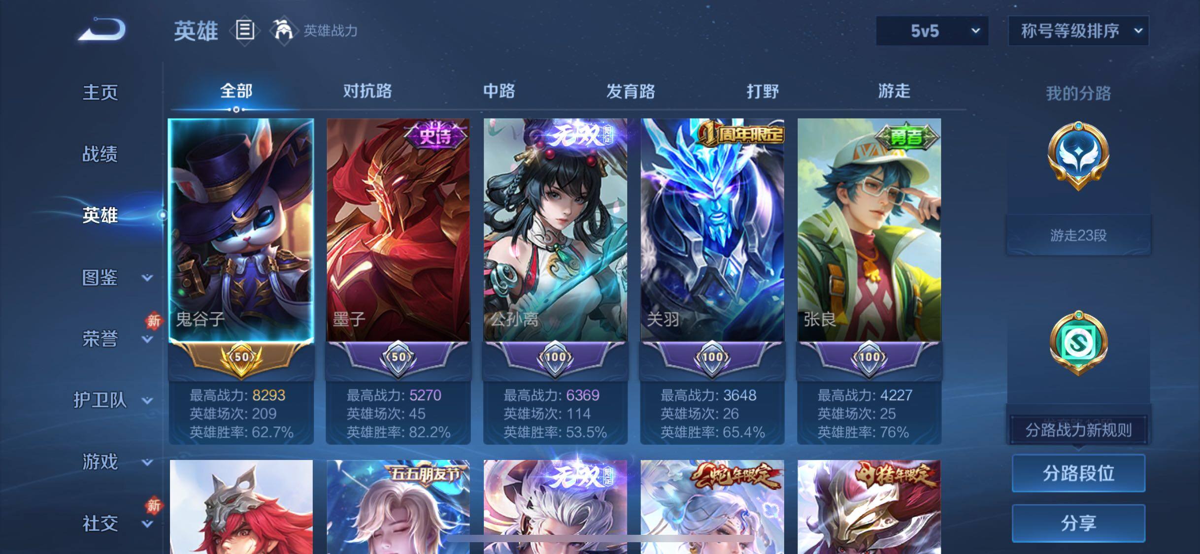 WZCMW4109934王者荣耀账号详情图3