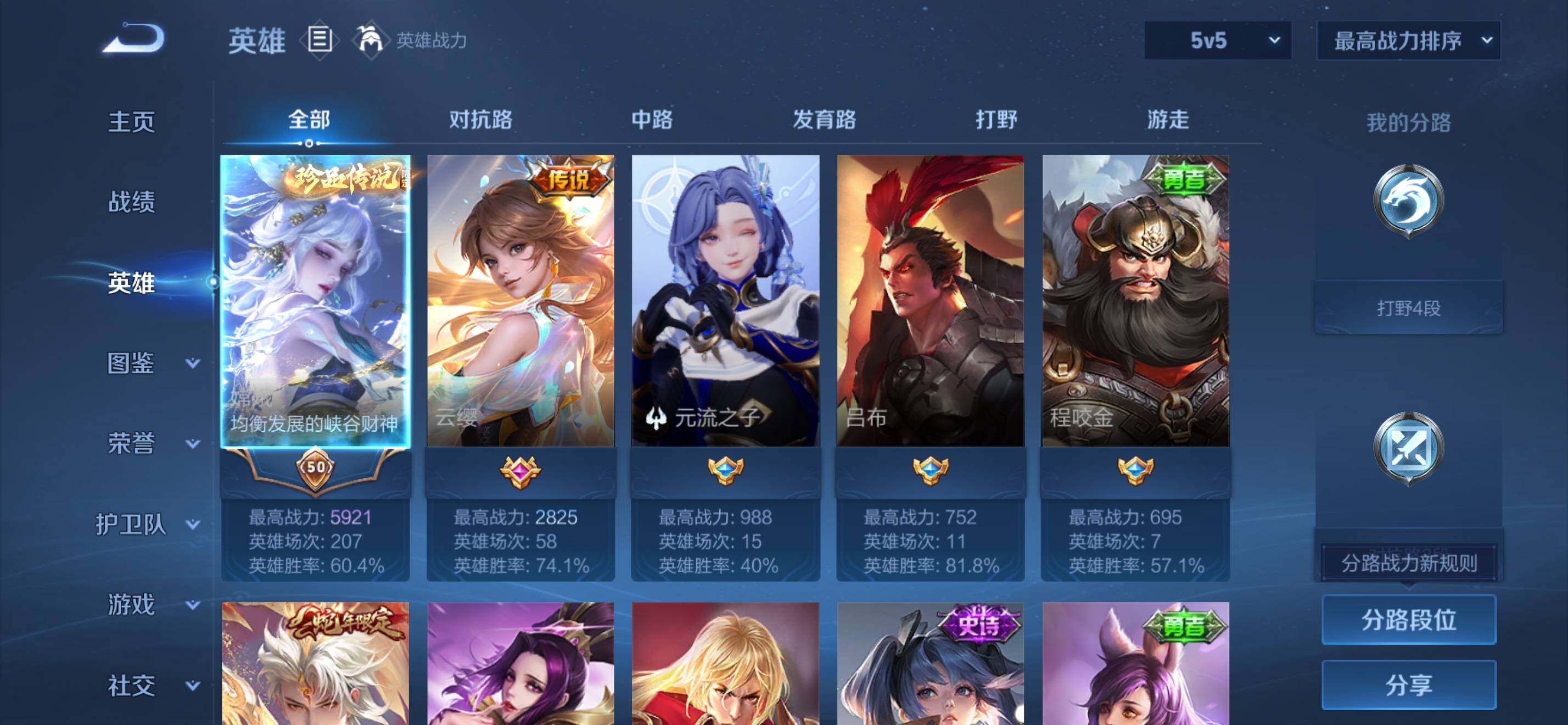 WZKG4122171王者荣耀账号详情图7