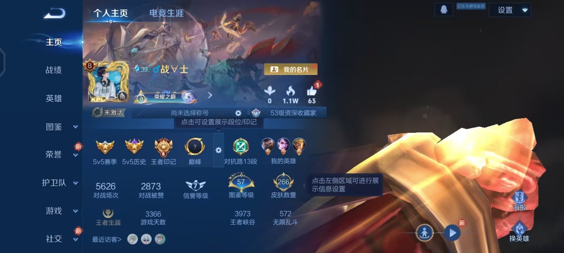 WZQM4101453王者荣耀账号详情图3