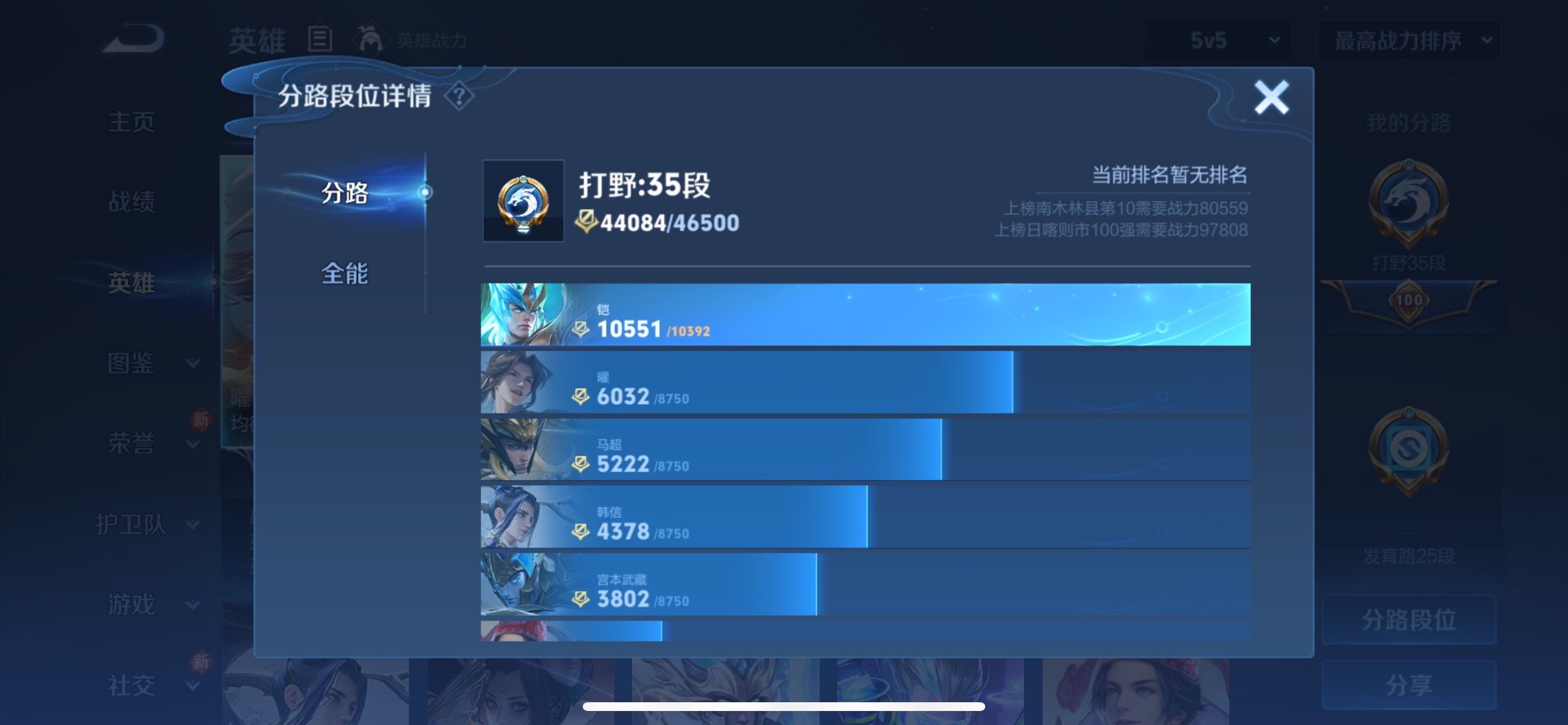 WZCMY4104564王者荣耀账号详情图4 WZCMY4104564王者荣耀账号详情图4