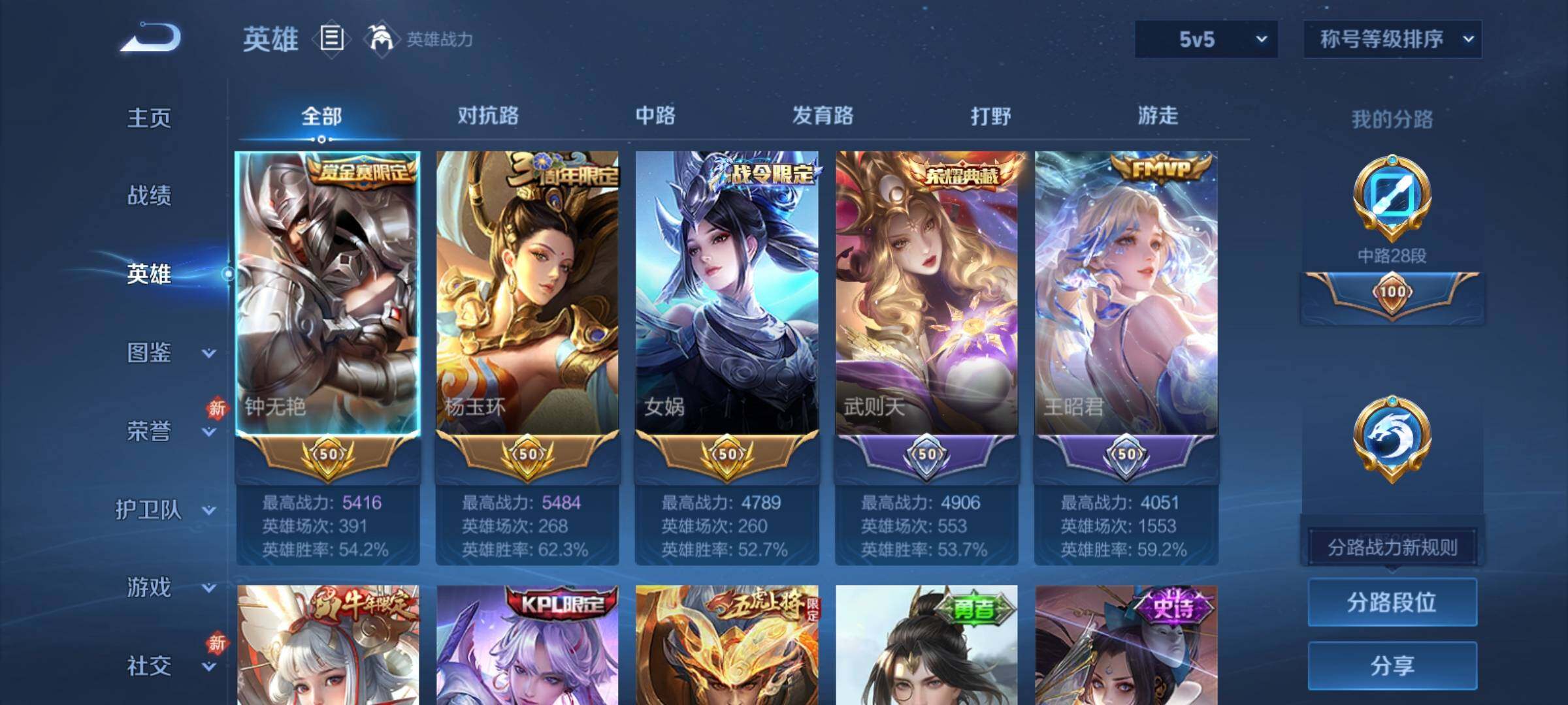 WZCMY4104556王者荣耀账号详情图3