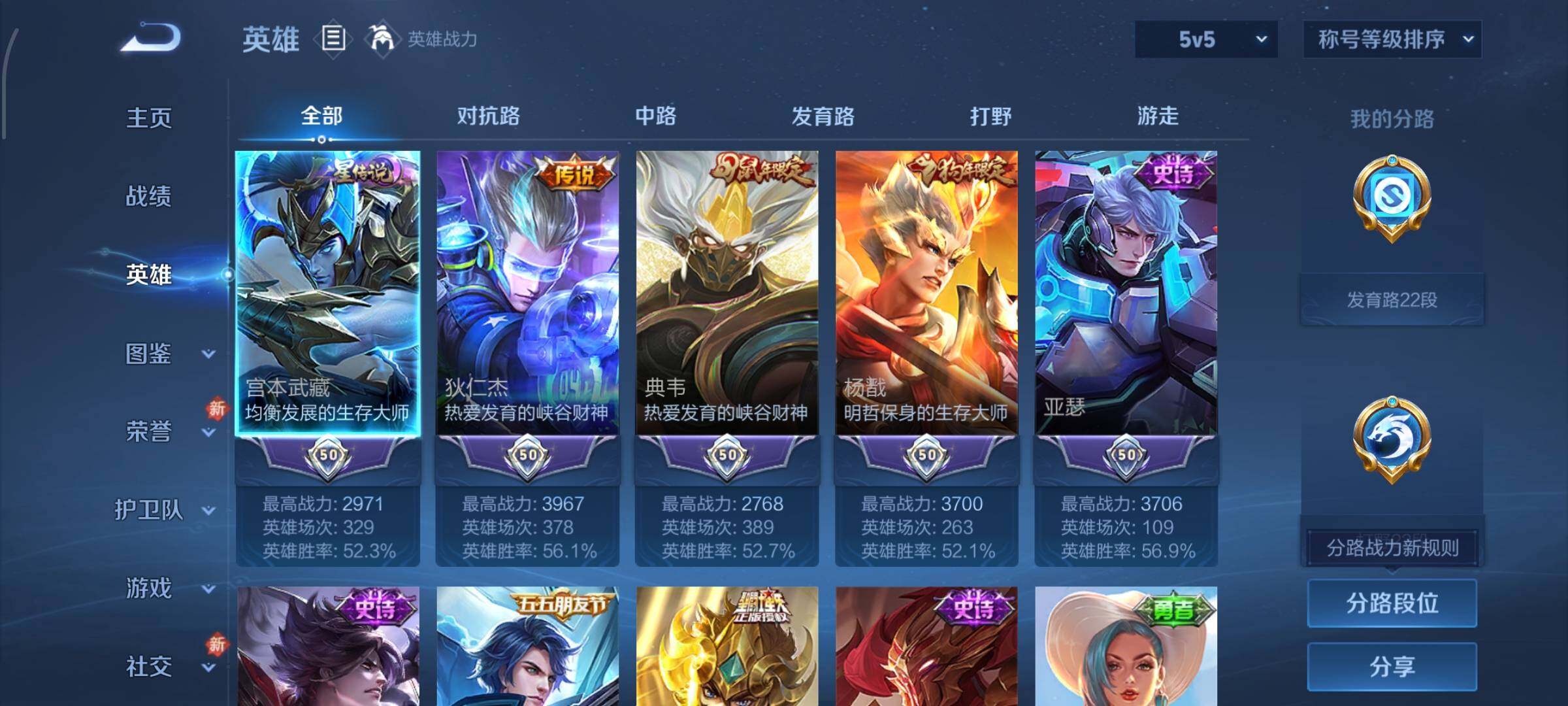 WZCMW4110171王者荣耀账号详情图3