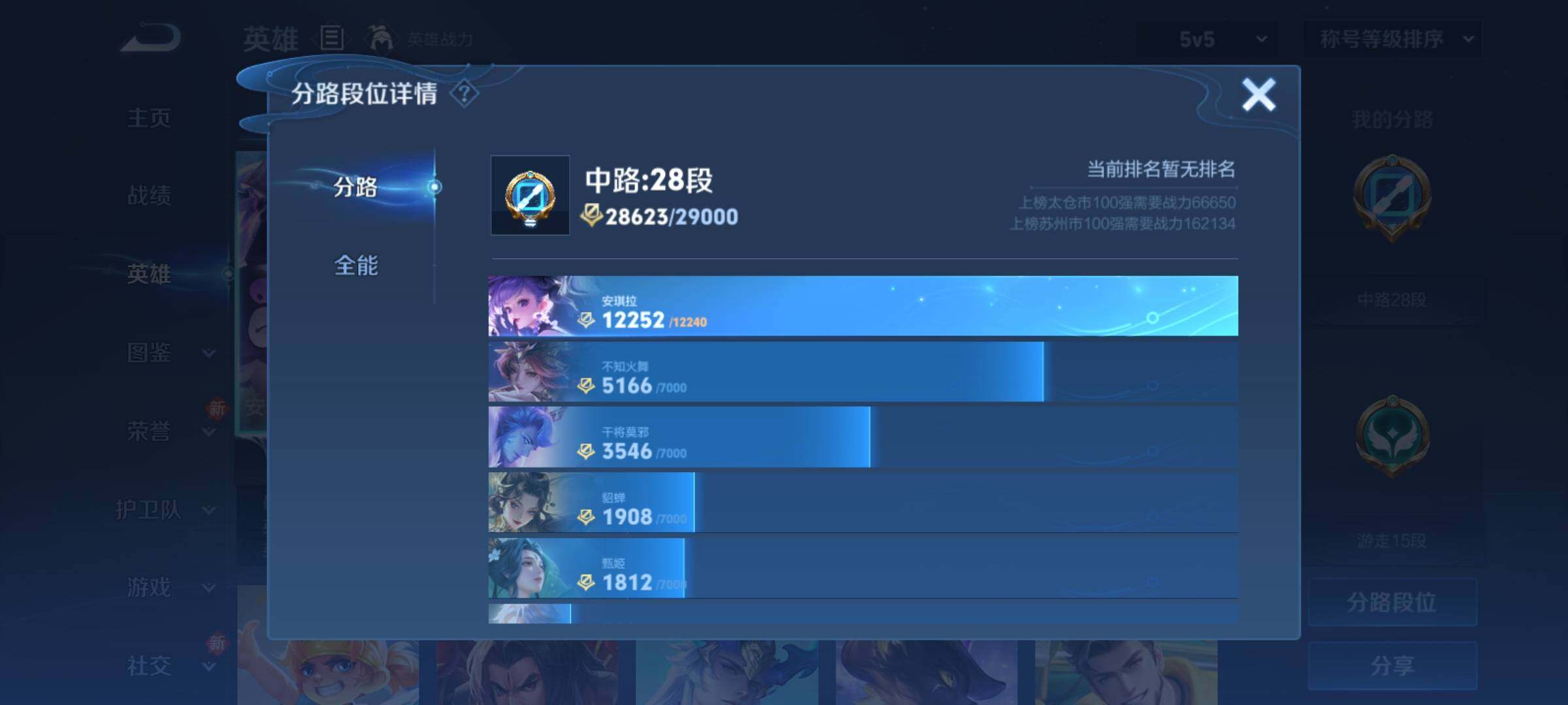 WZCMY4104578王者荣耀账号详情图4